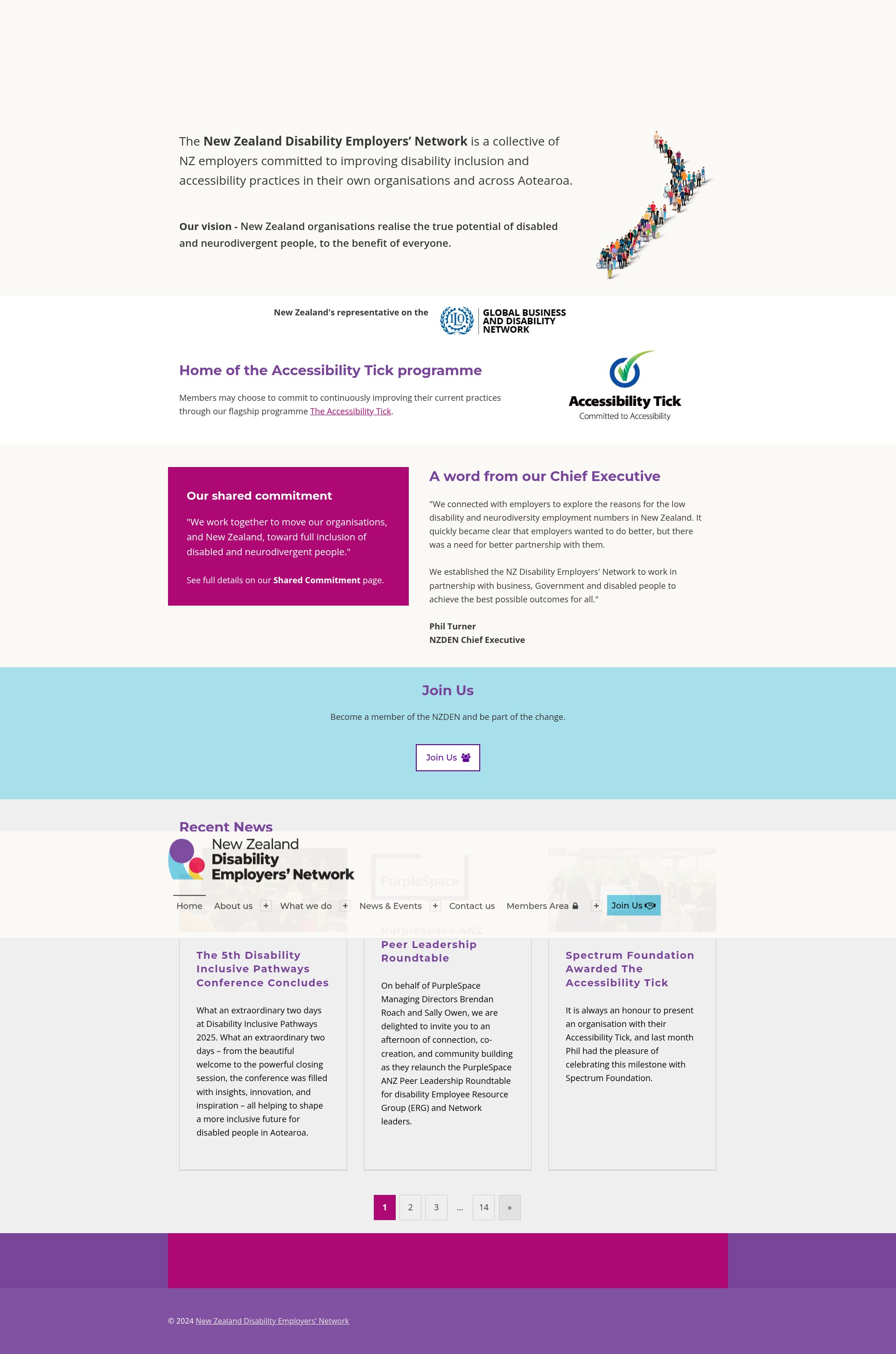 Screenshot of nzden.org.nz