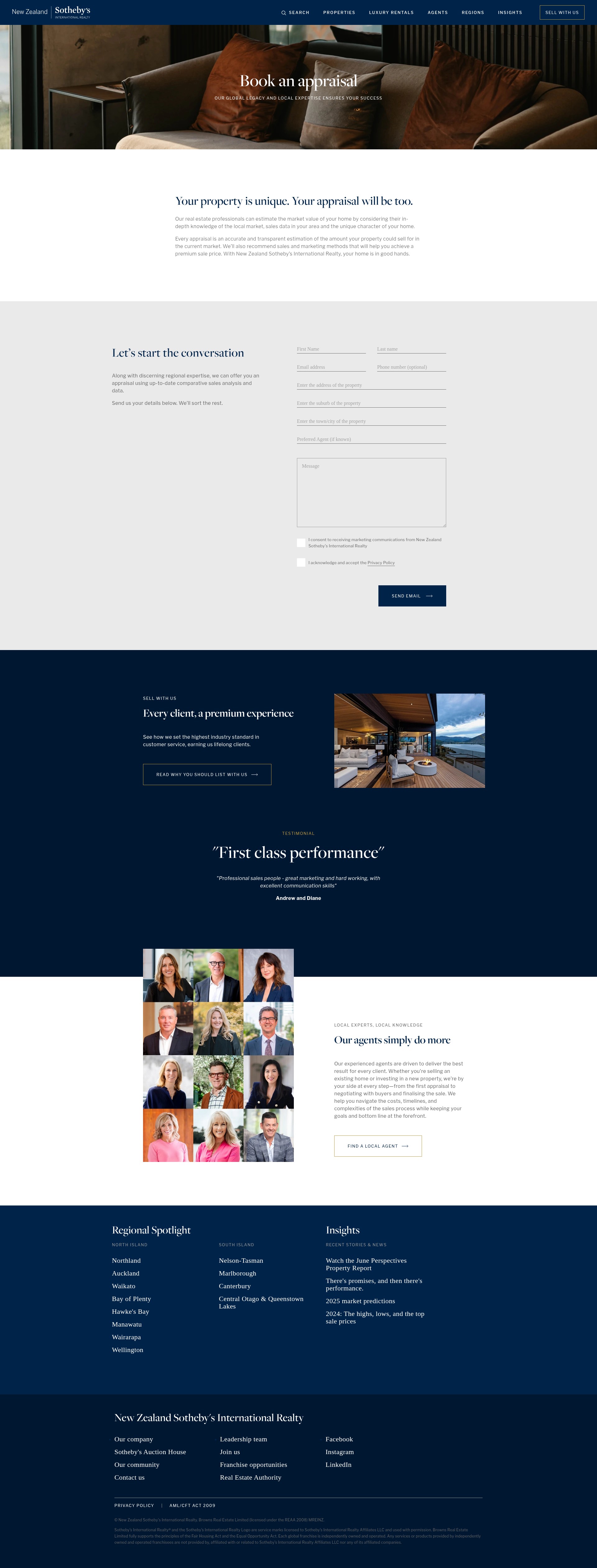 Screenshot of nzsothebysrealty.com