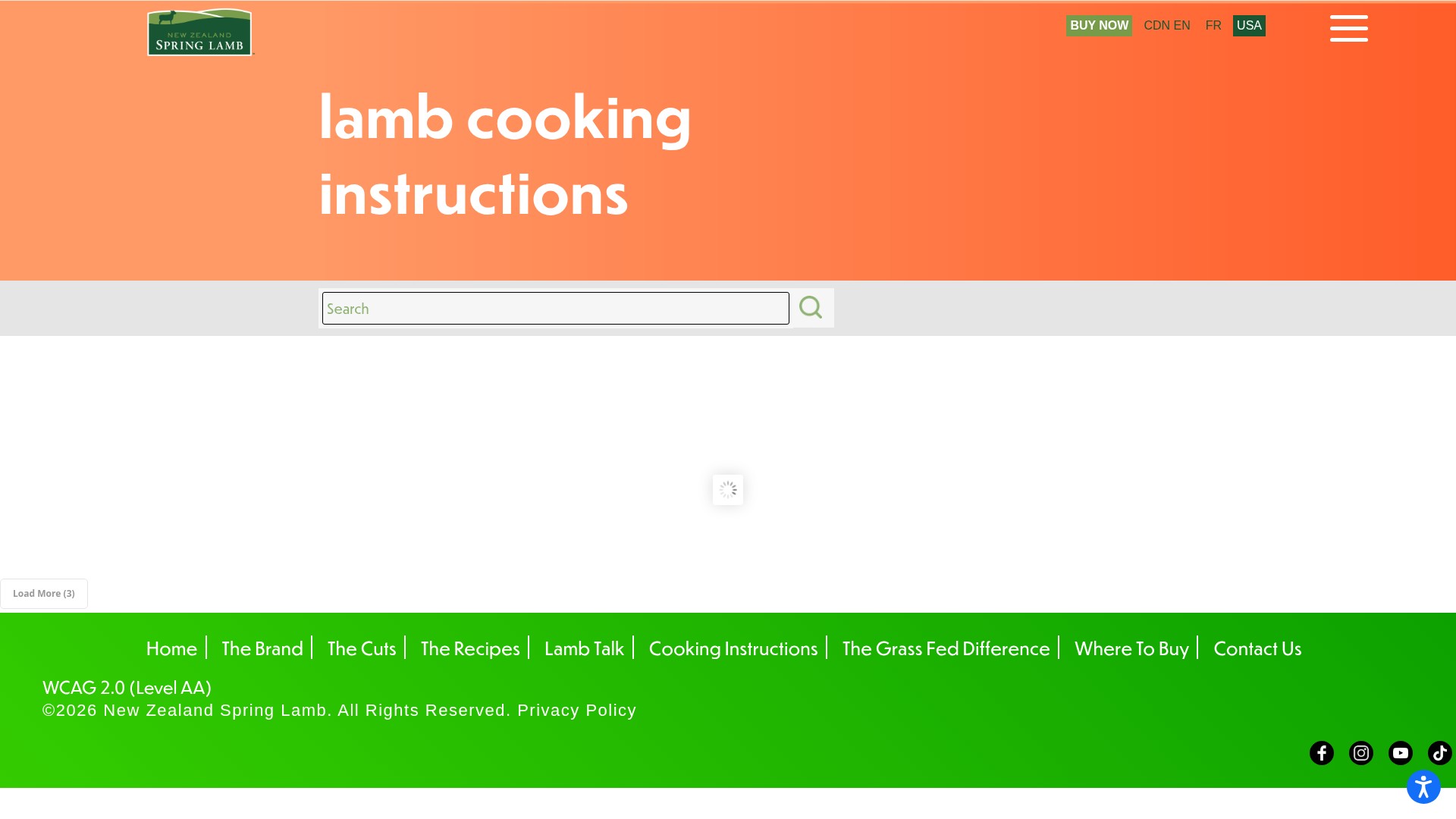 Screenshot of nzspringlamb.com