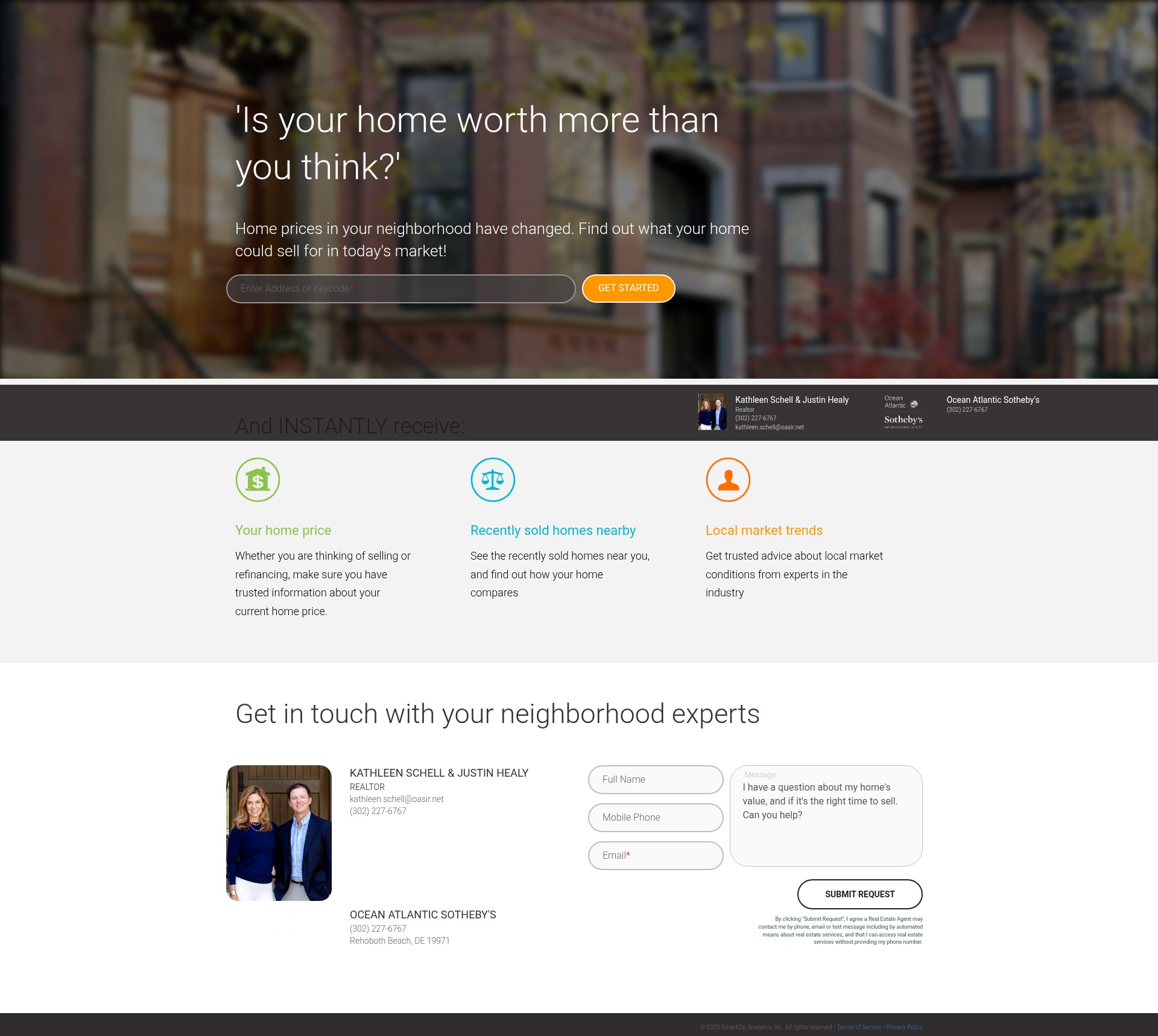 Screenshot of oasothebys.smarthomeprice.com