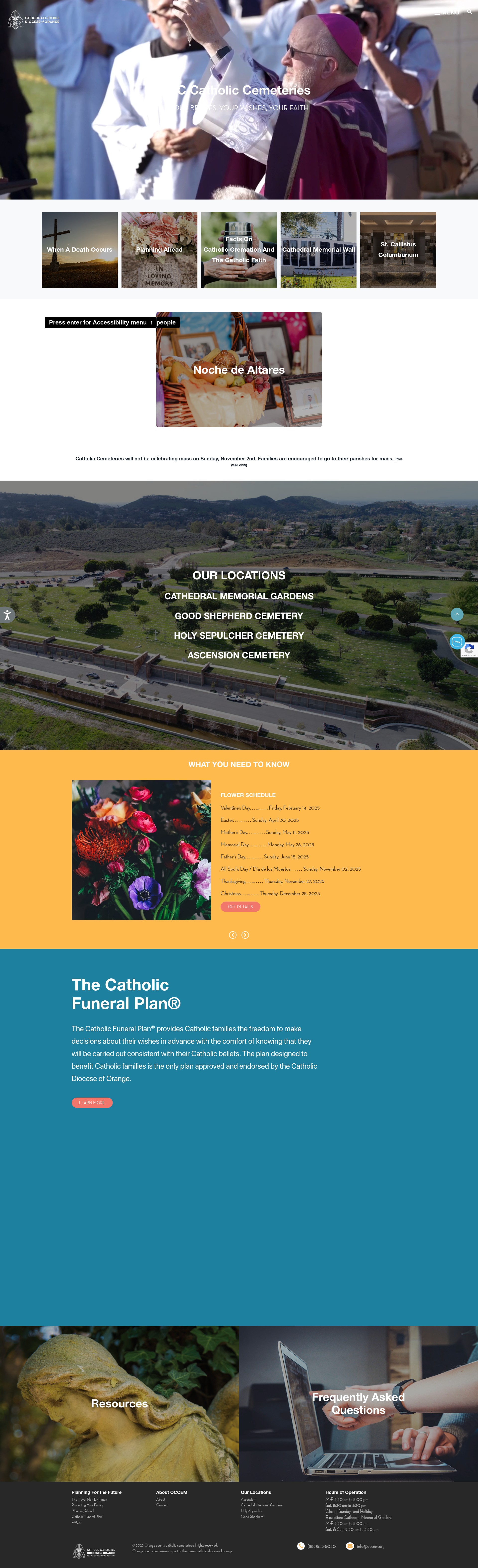 Screenshot of occem.org