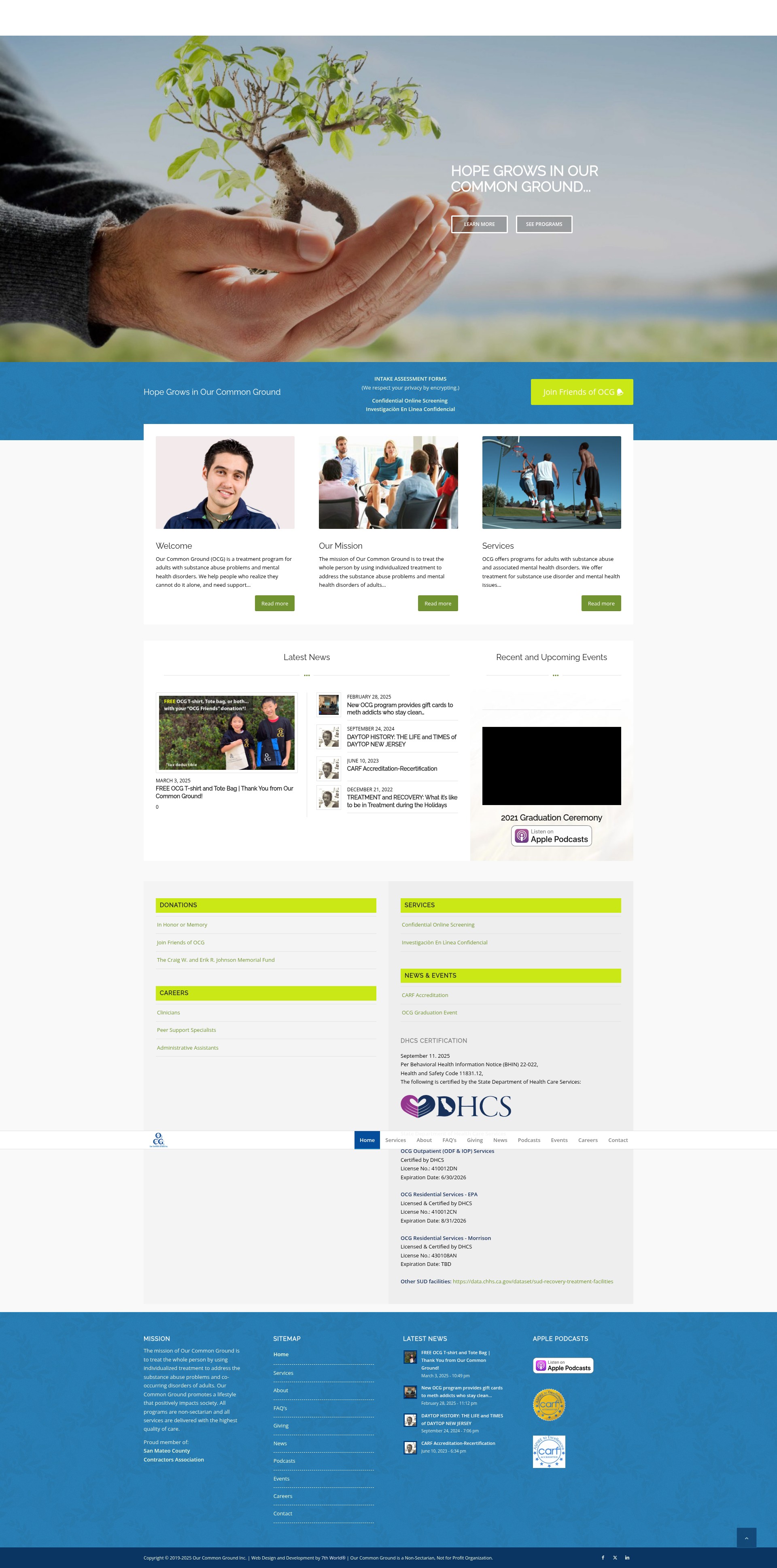 Screenshot of ocgworks.org