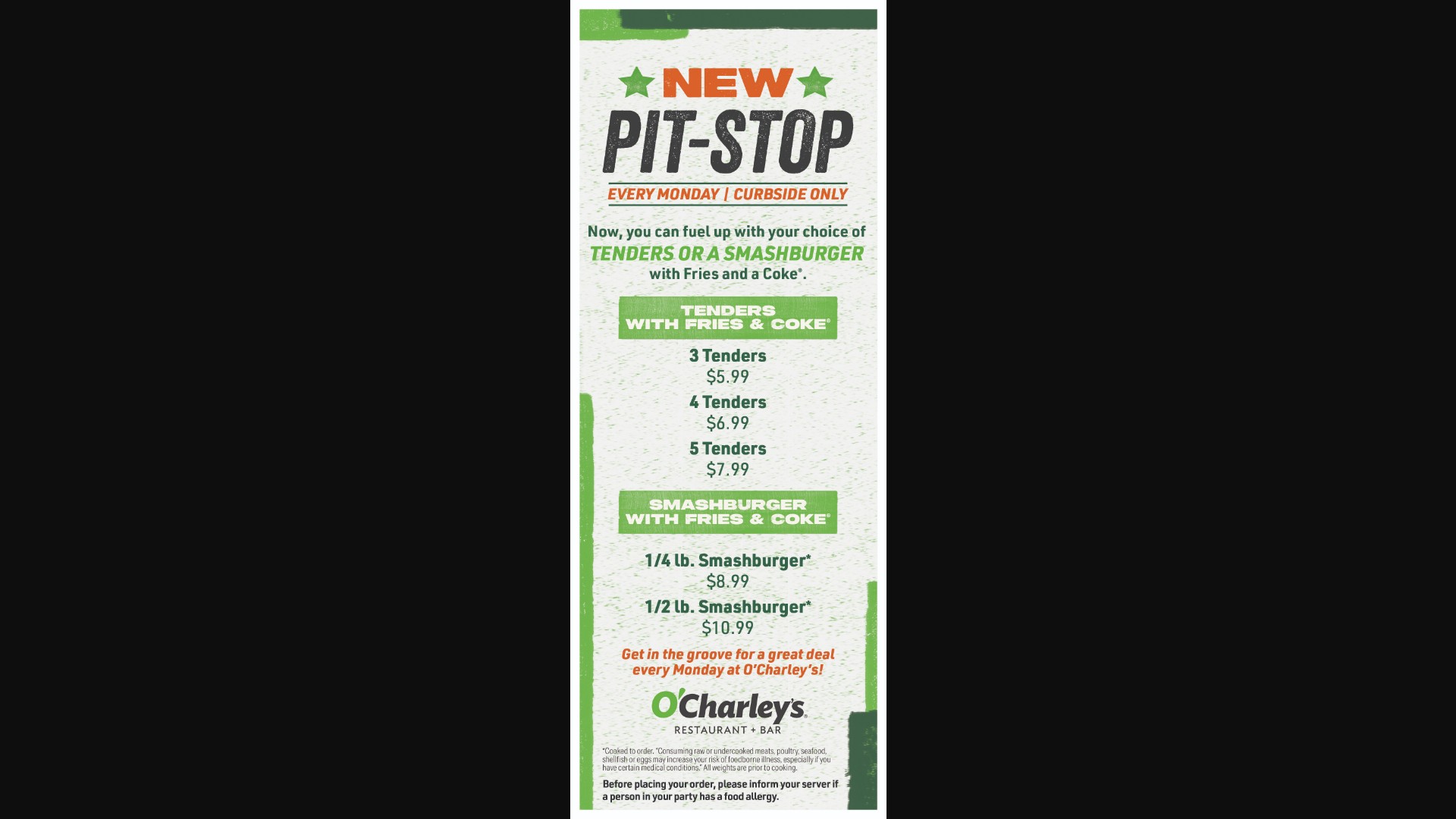 Screenshot of ocharleys.com