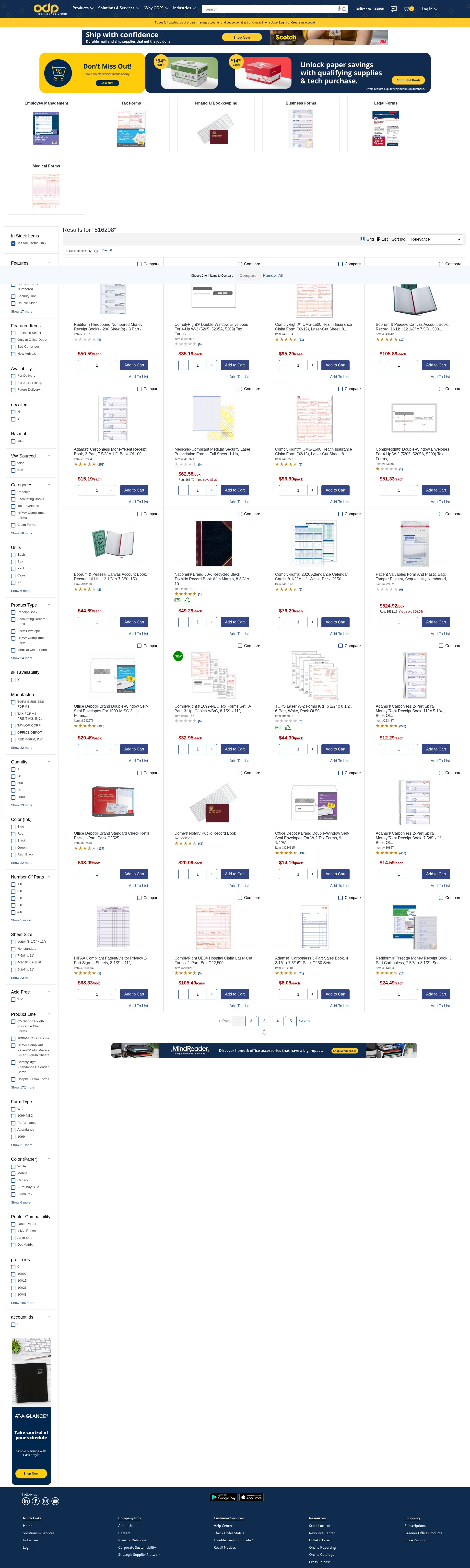 Screenshot of odpbusiness.com
