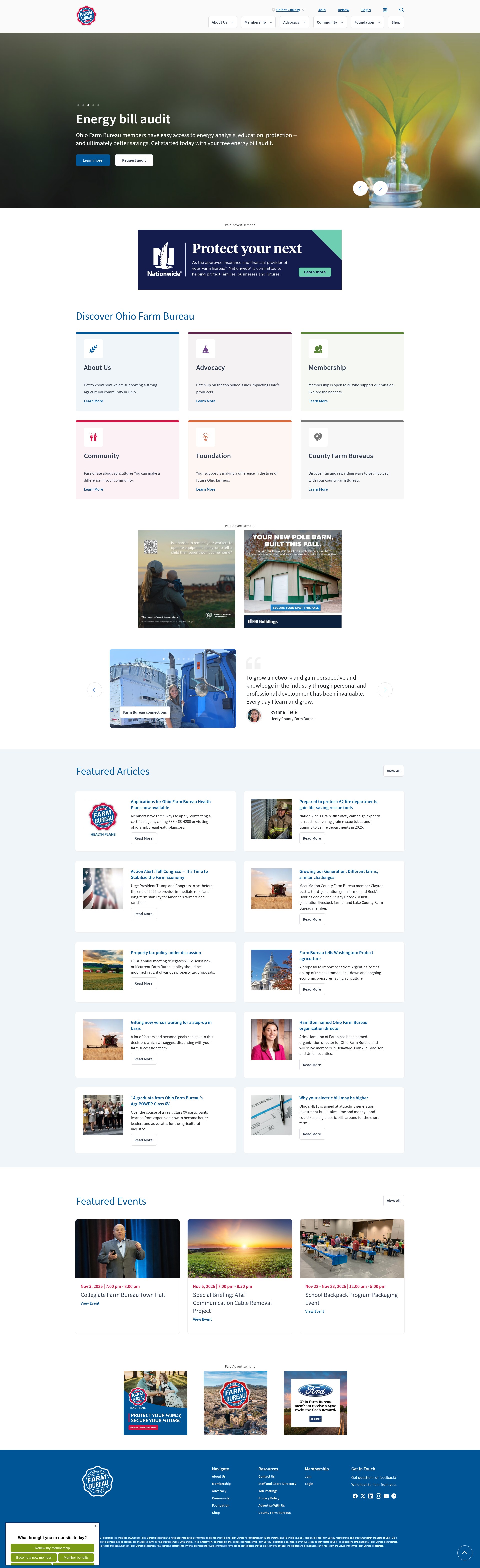 Screenshot of ofbf.org