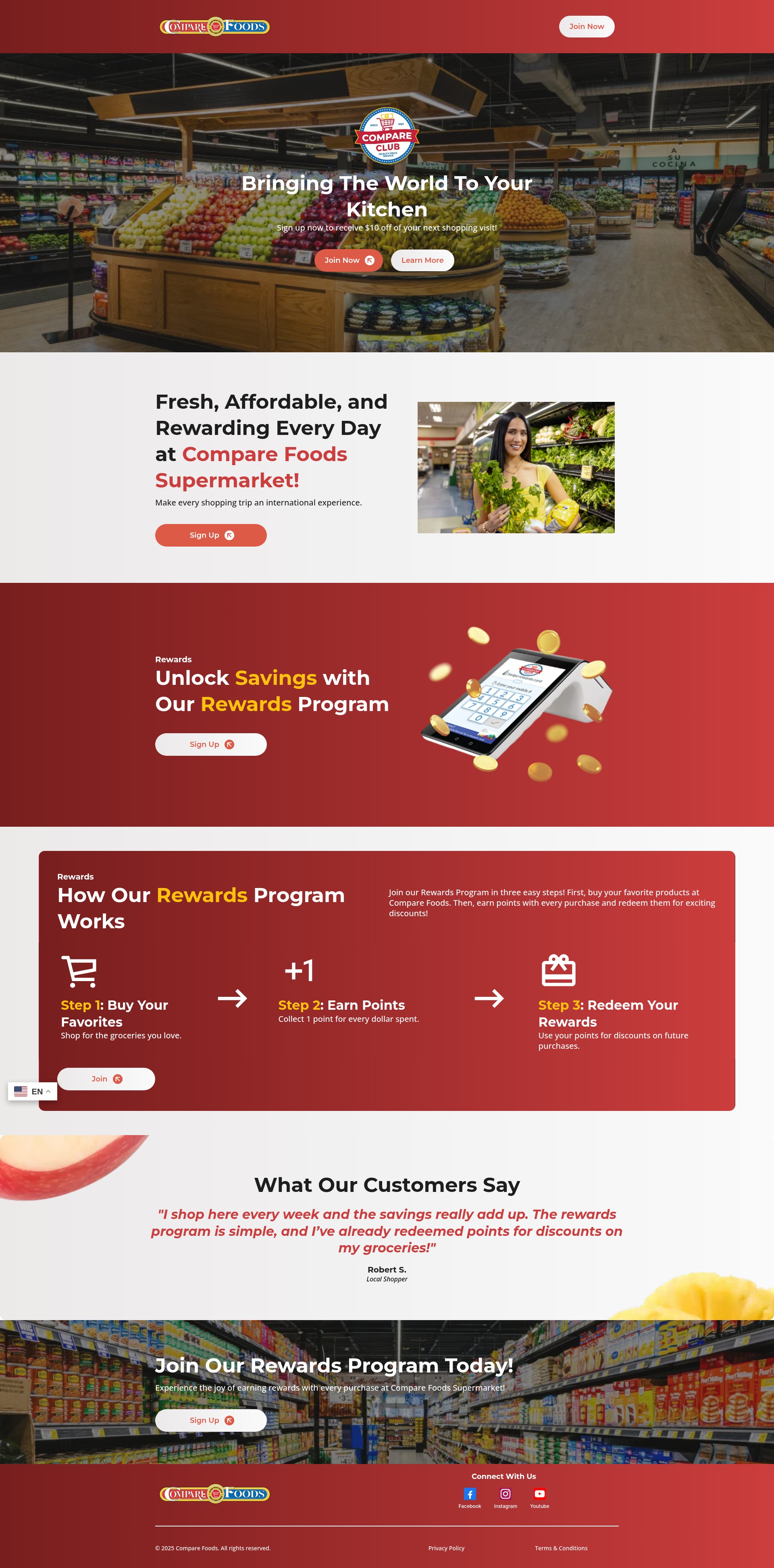 Screenshot of offer.compareclt.com