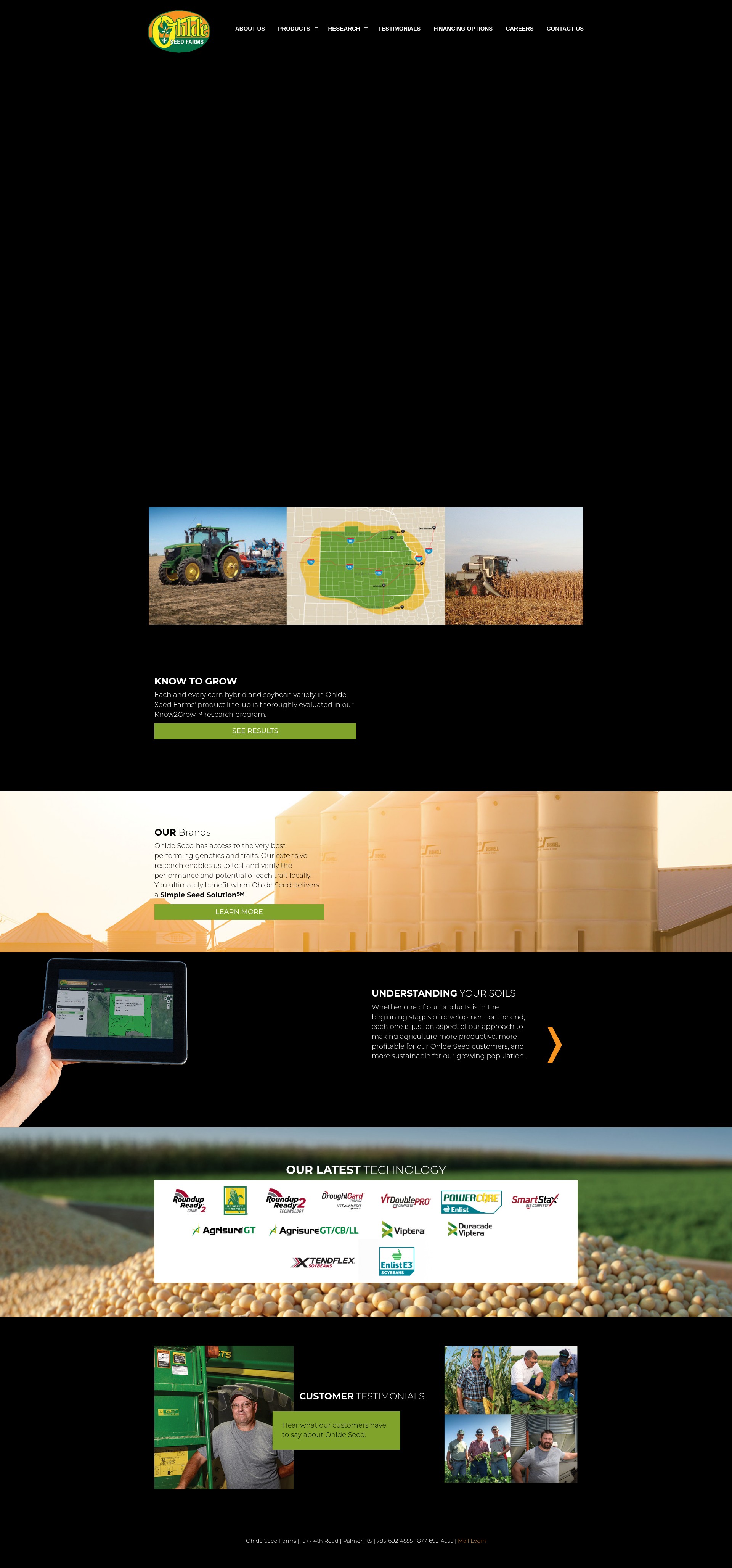 Screenshot of ohldeseed.com
