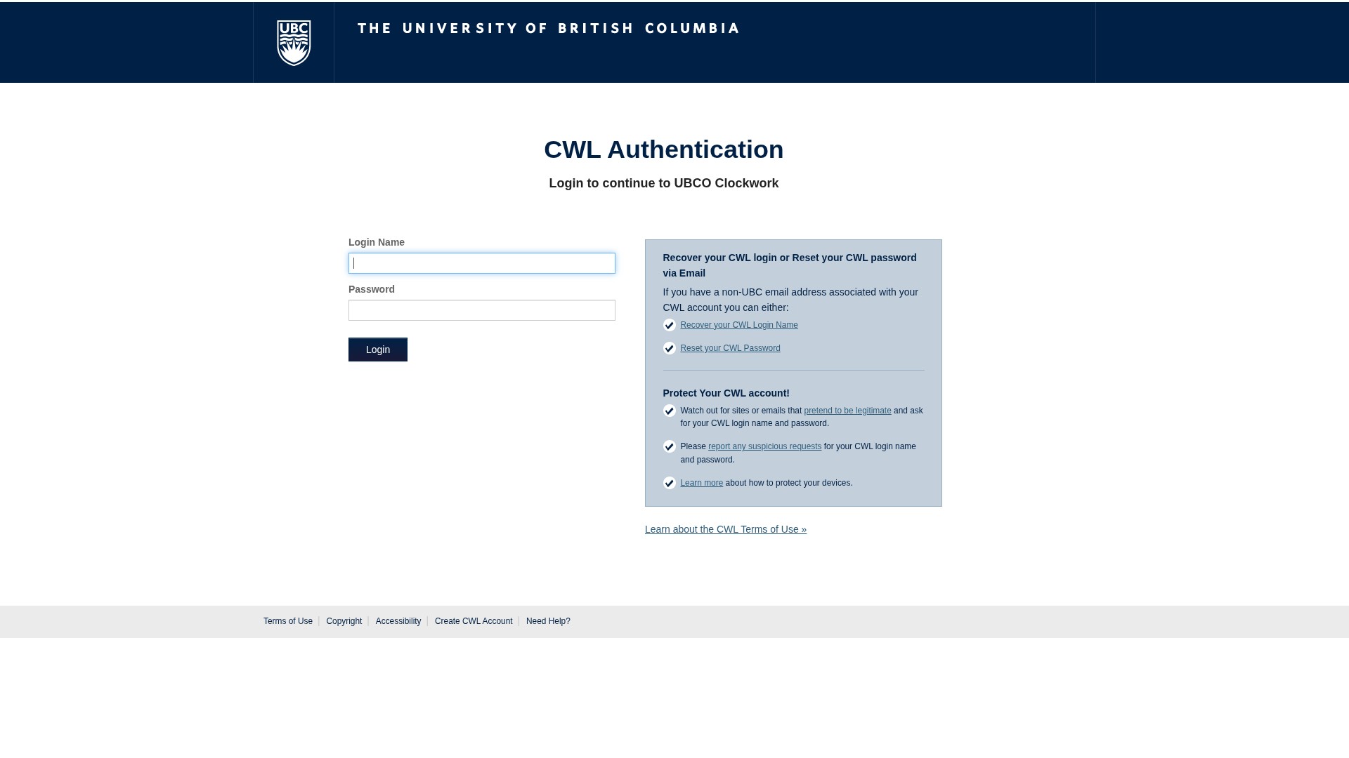 Screenshot of ok.ubc.ca