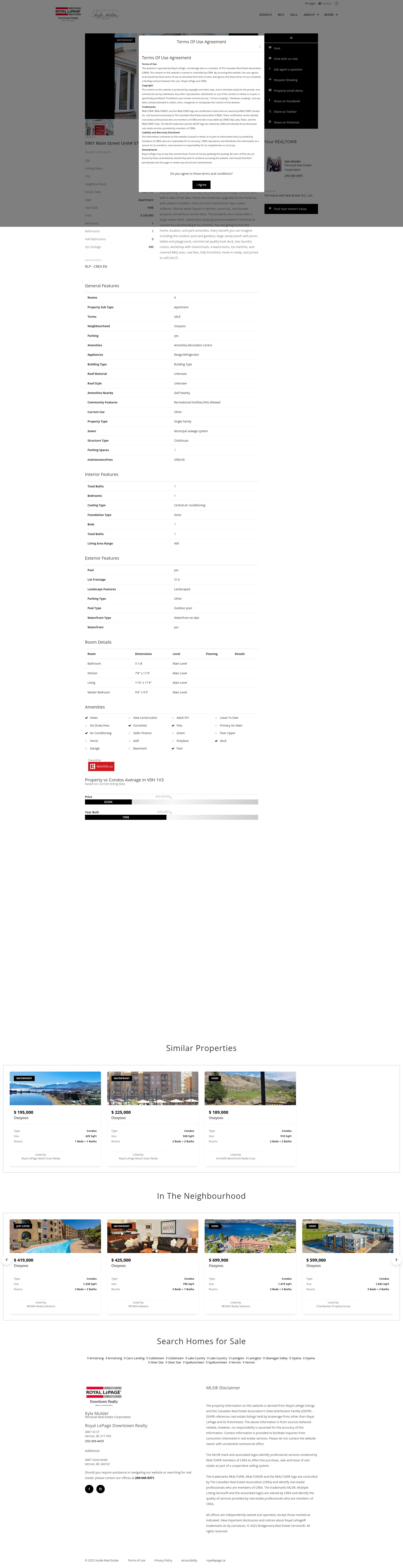 Screenshot of okanagan4sale.com
