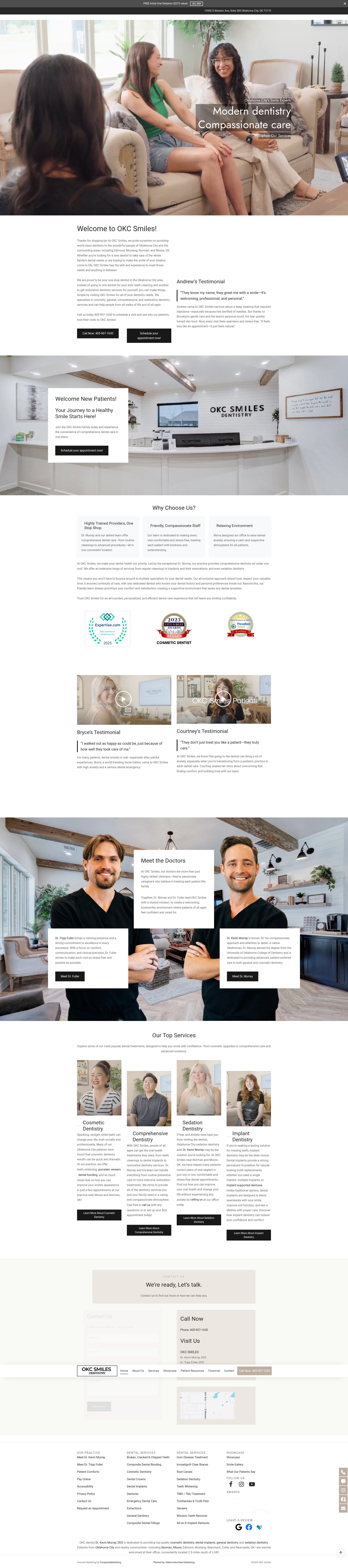 Screenshot of okcsmiles.com