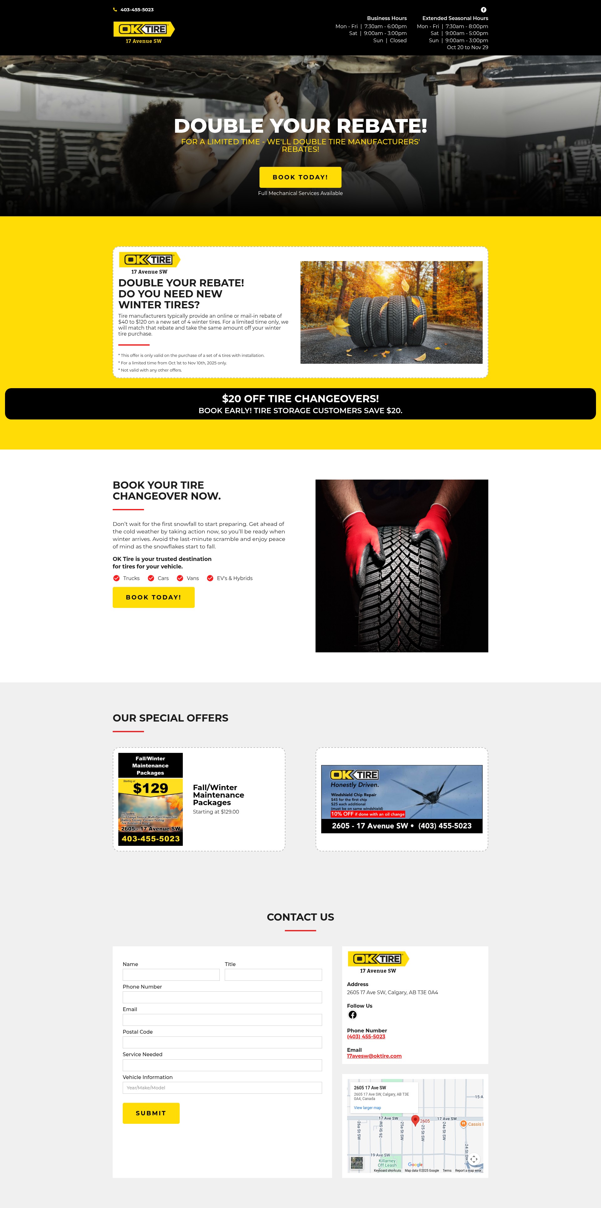 Screenshot of oktire.display-pages.com