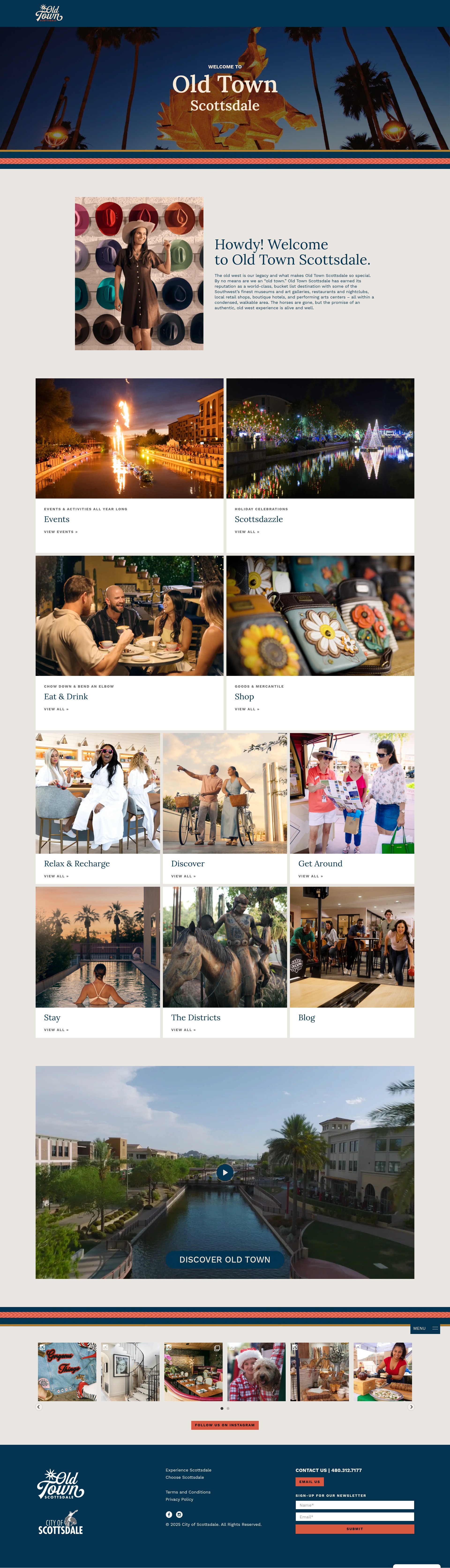 Screenshot of oldtownscottsdaleaz.com