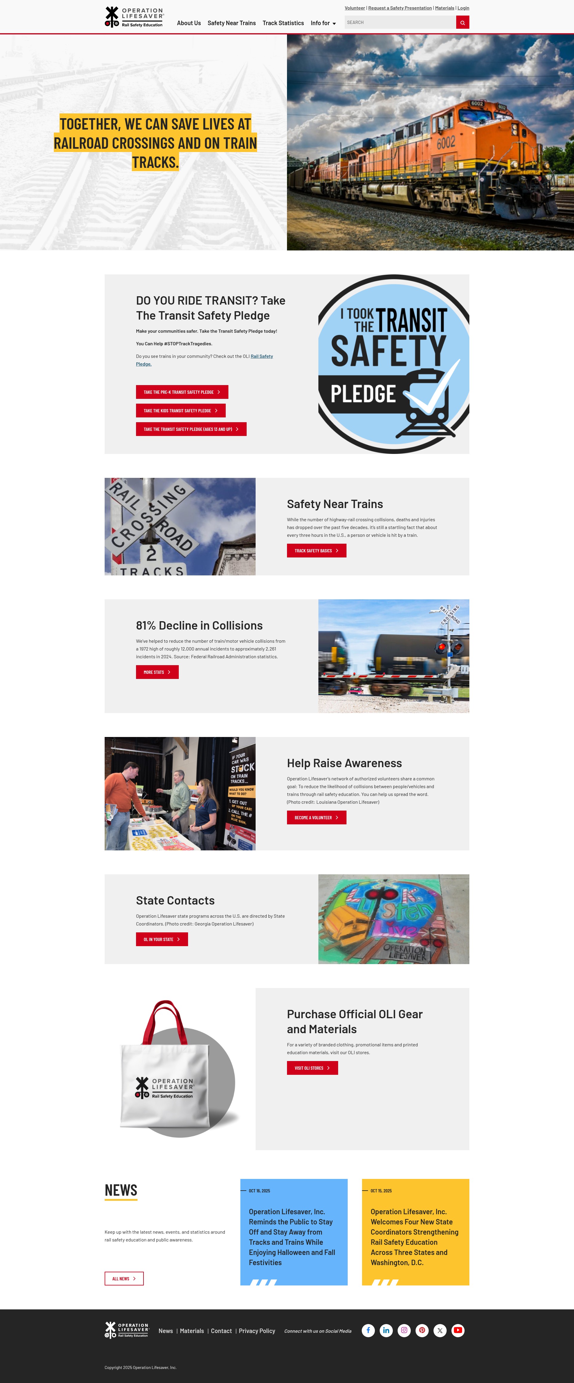 Screenshot of oli.org