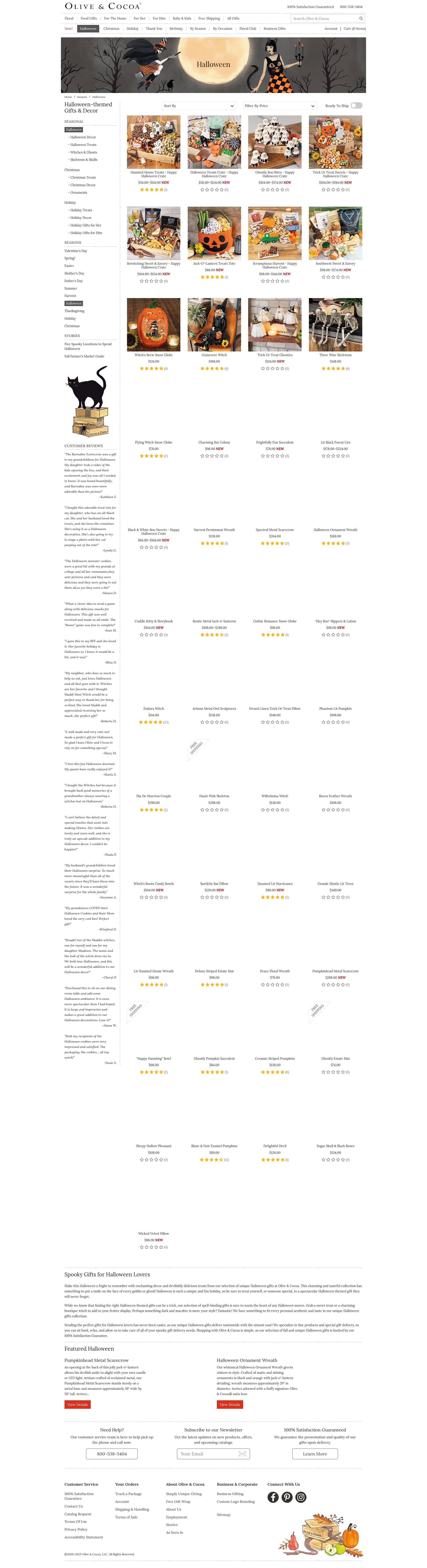 Screenshot of oliveandcocoa.com