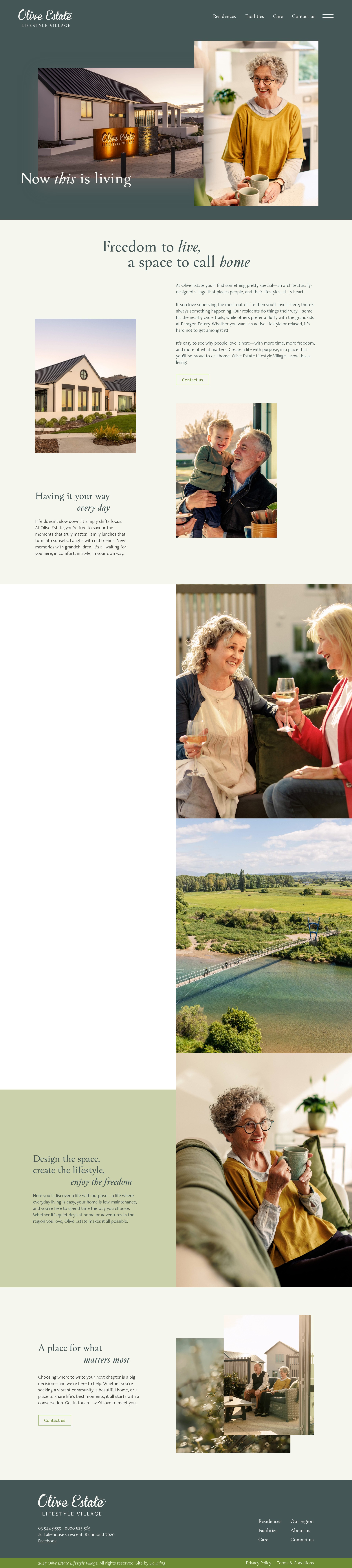 Screenshot of oliveestate.co.nz
