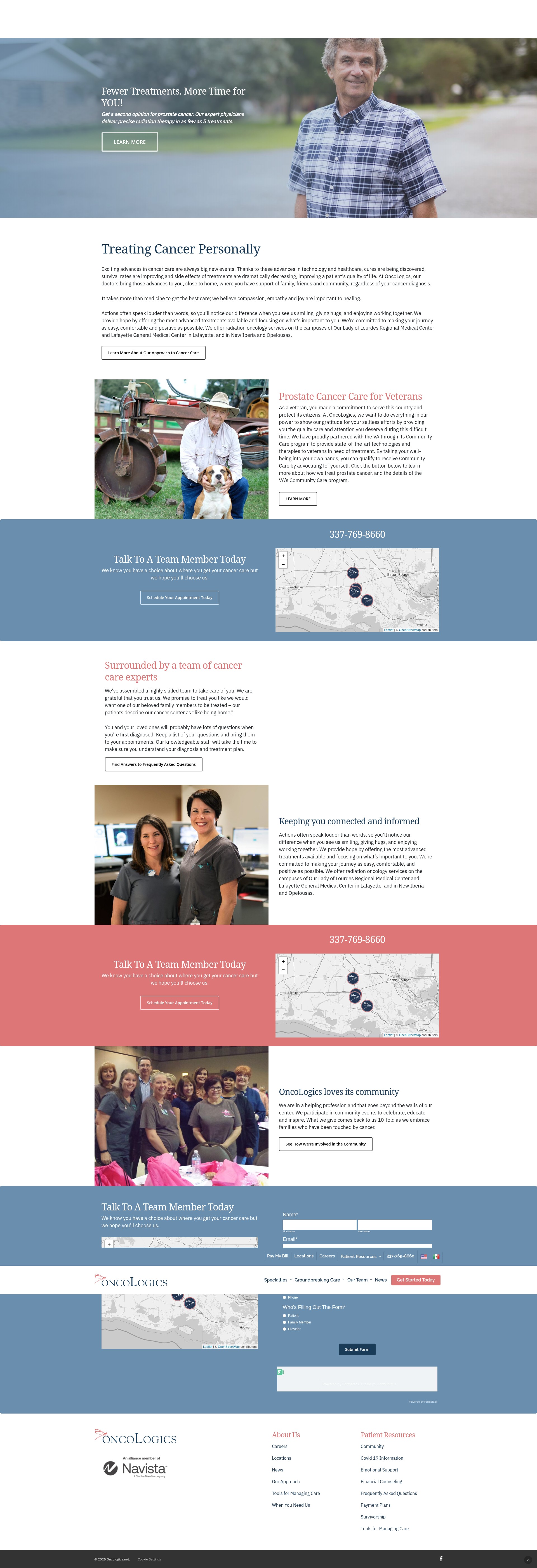Screenshot of oncologics.net