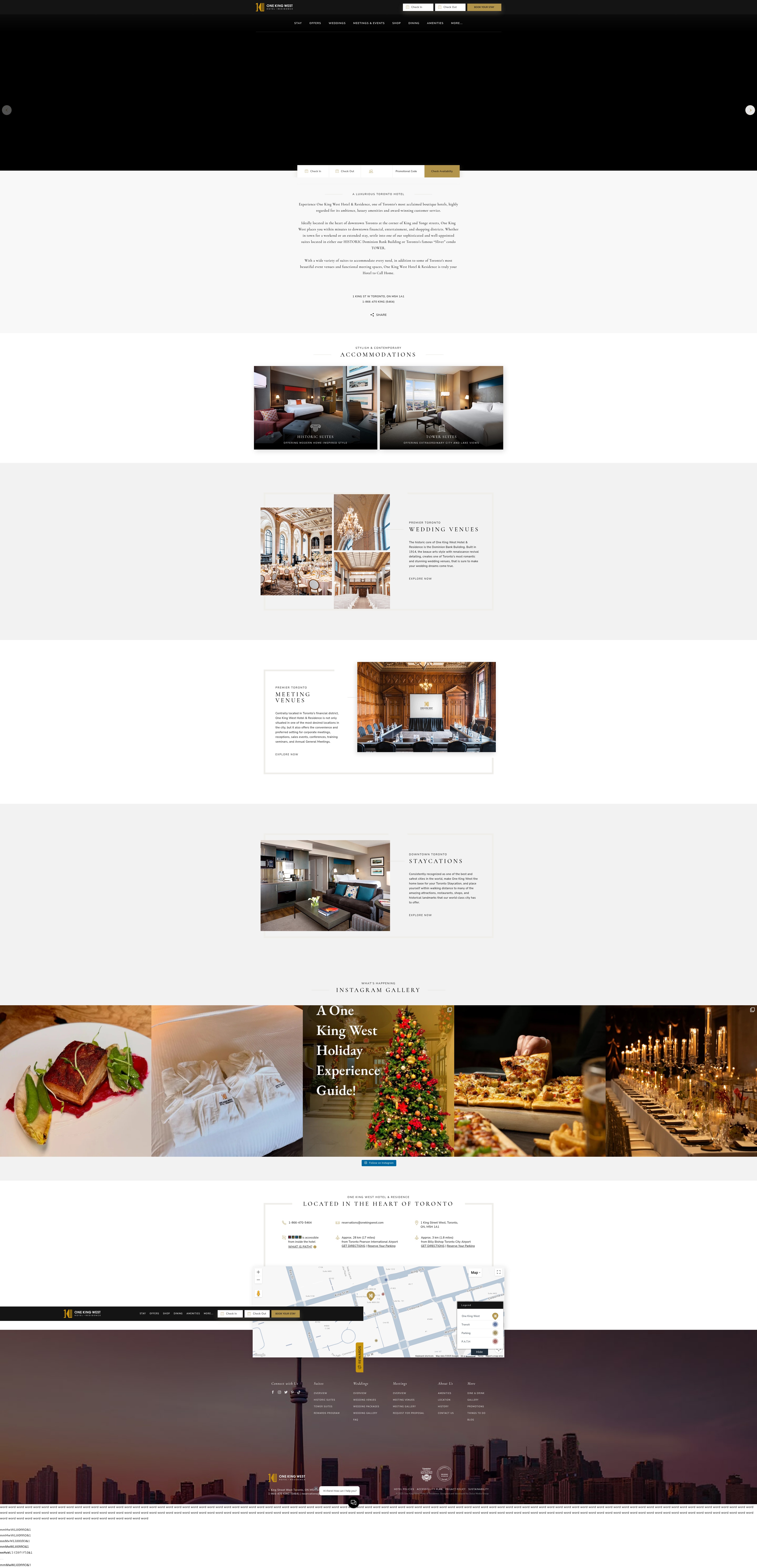 Screenshot of onekingwest.com