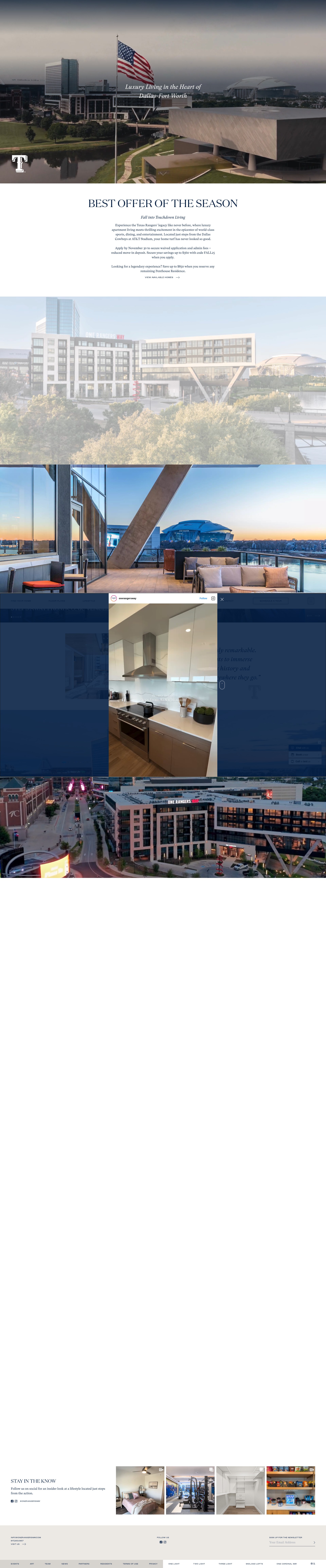 Screenshot of onerangersway.com