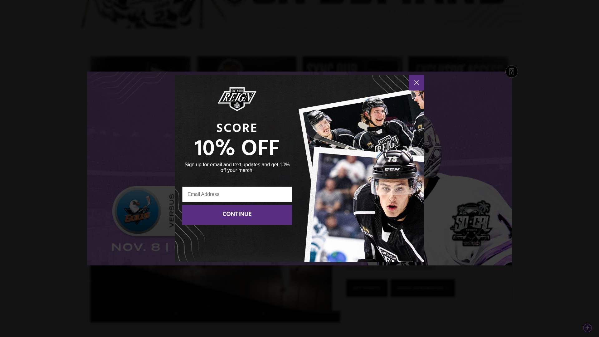 Screenshot of ontarioreign.com