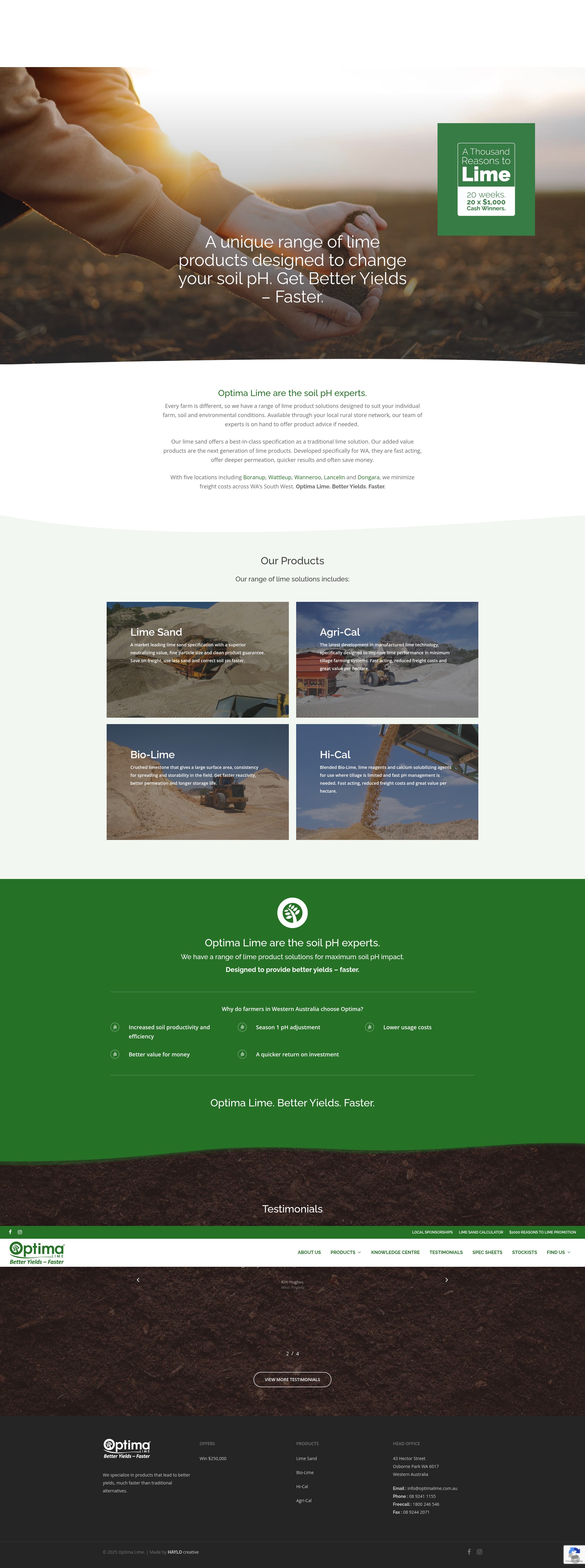 Screenshot of optimalime.com.au