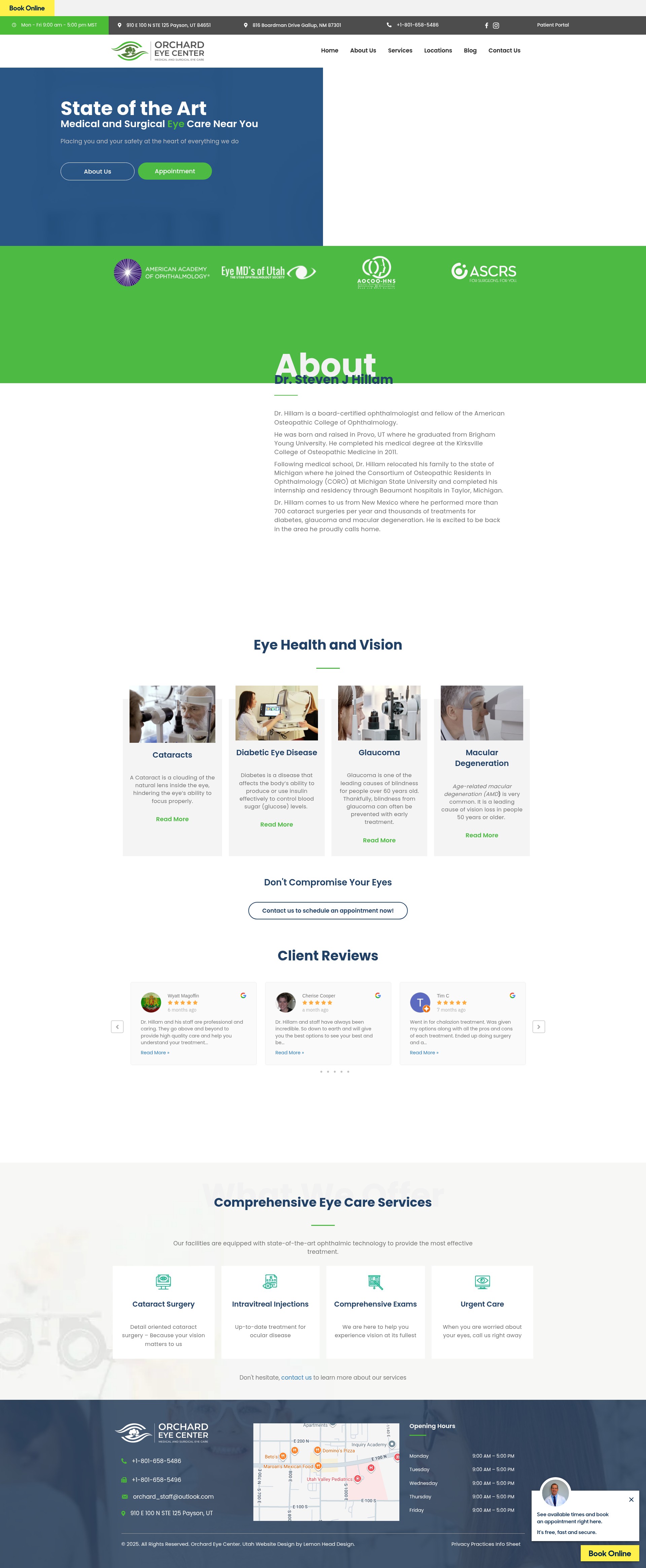 Screenshot of orchardeye.com