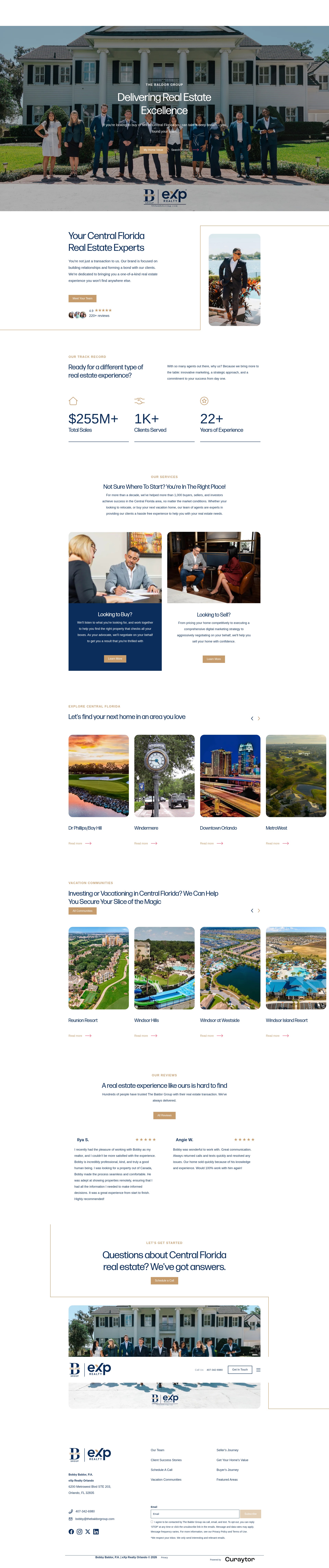 Screenshot of orlandoliving.com