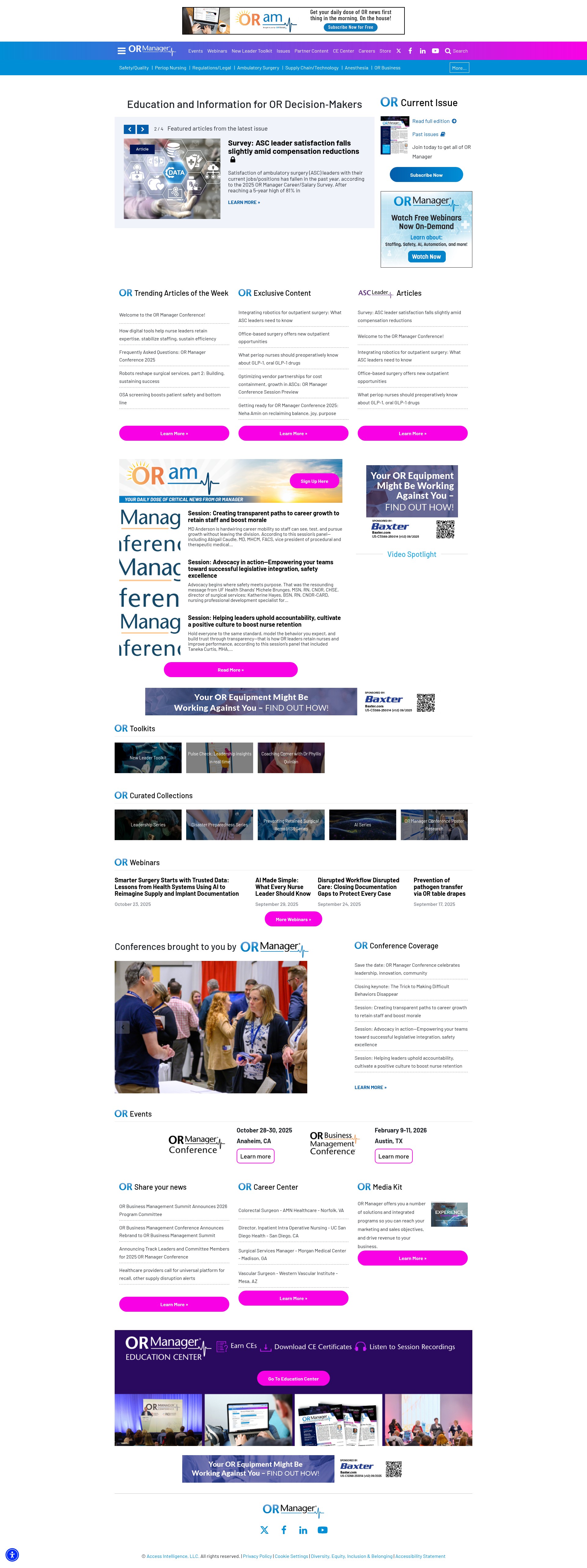 Screenshot of ormanager.com