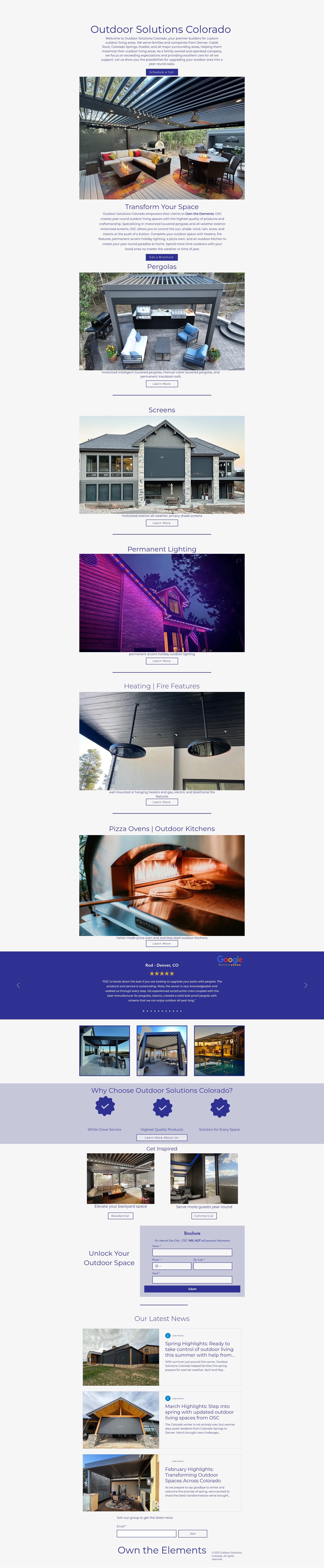 Screenshot of osclife.com