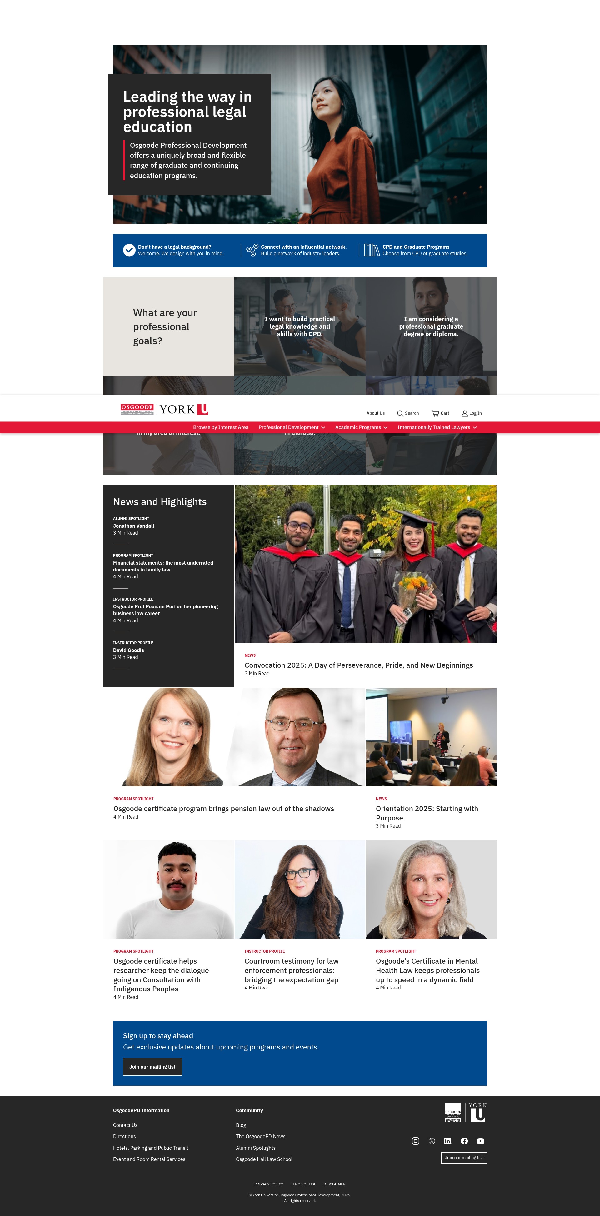 Screenshot of osgoodepd.ca