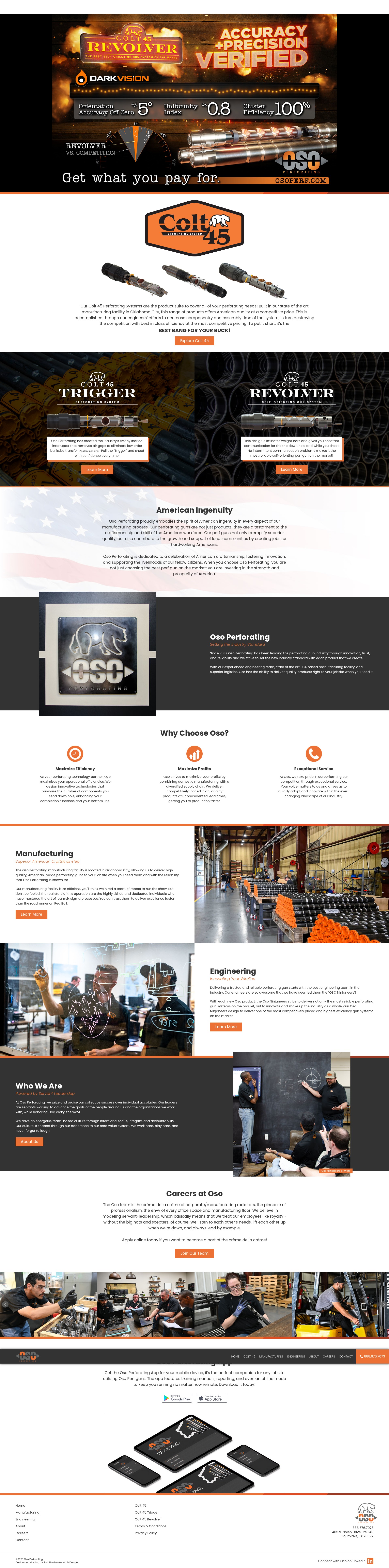Screenshot of osoperf.com