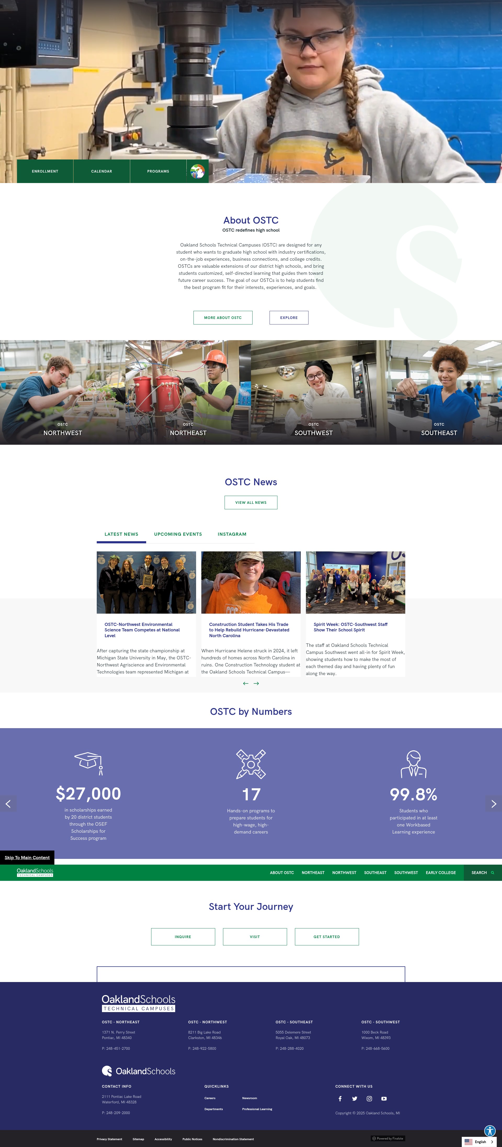 Screenshot of ostconline.com
