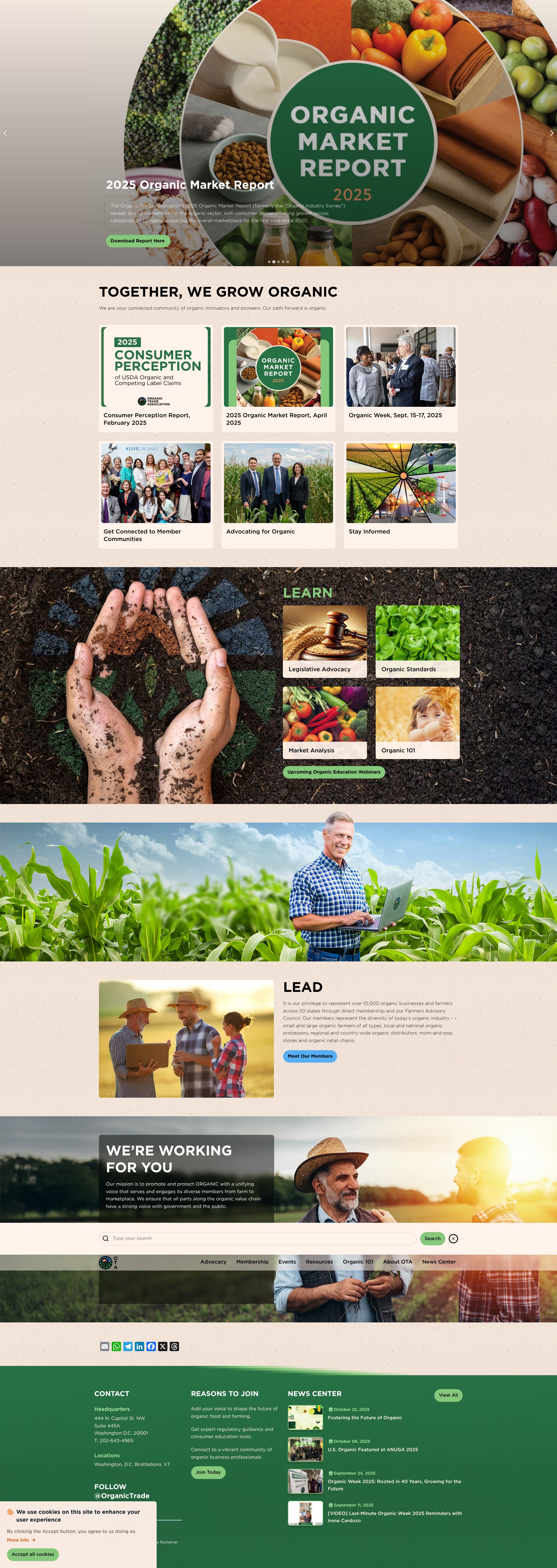 Screenshot of ota.com
