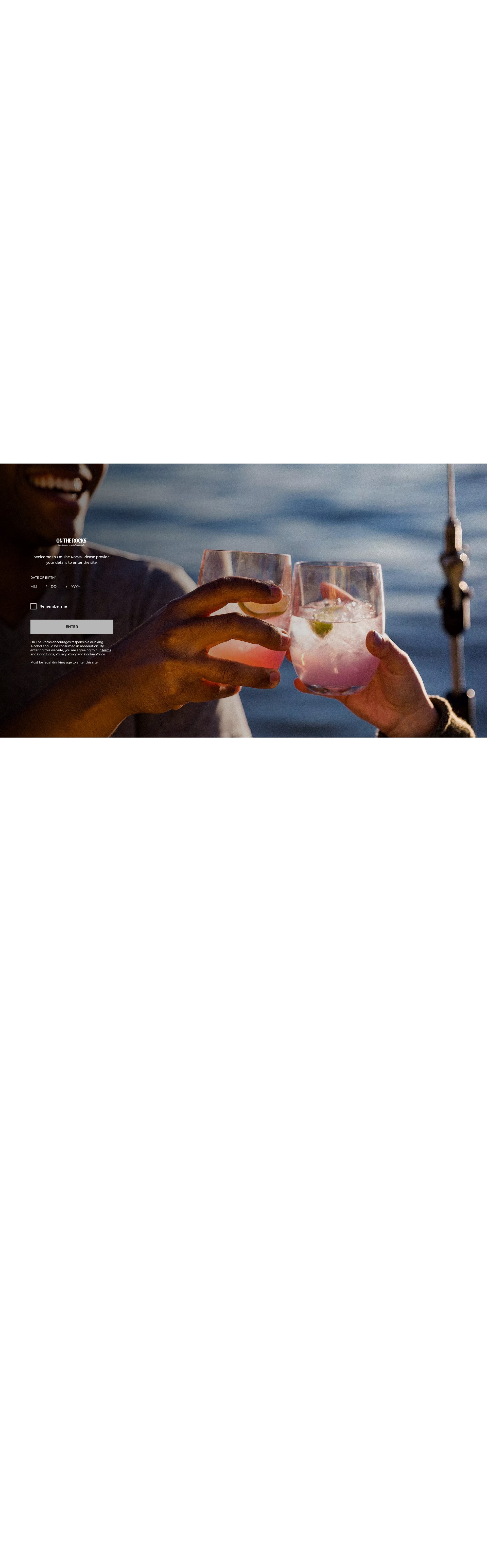 Screenshot of otrcocktails.com