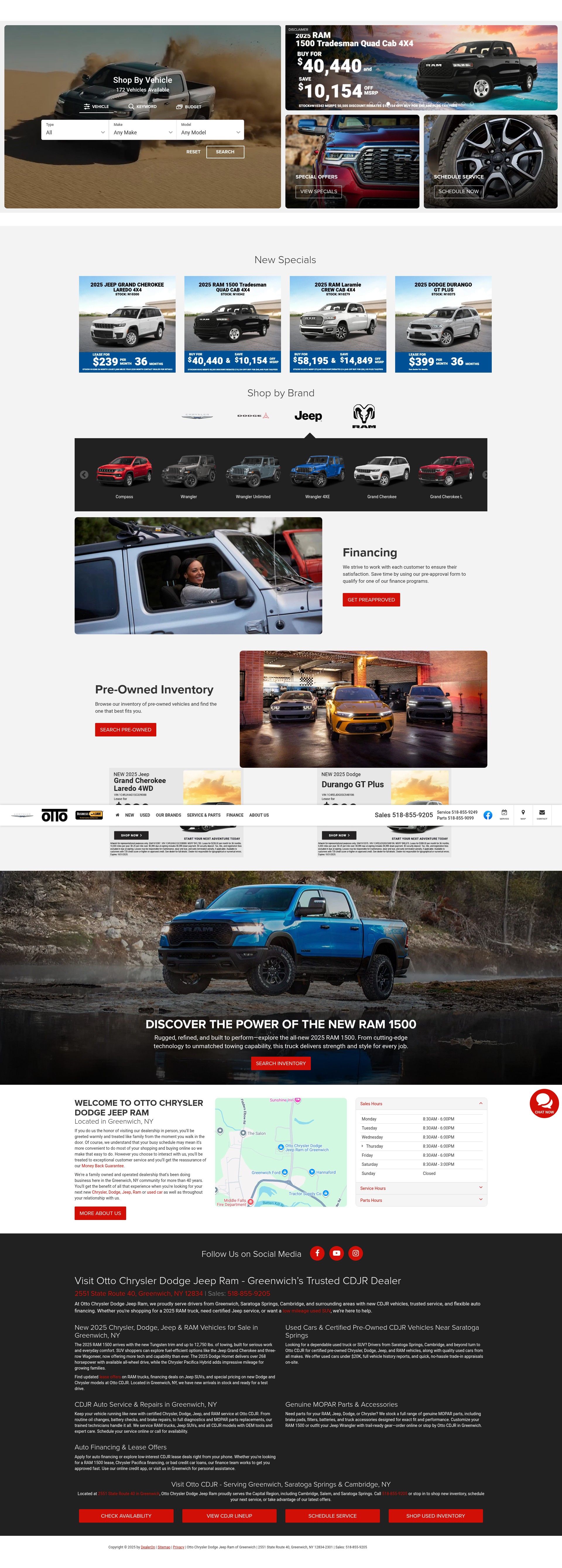 Screenshot of ottocarsofgreenwich.com