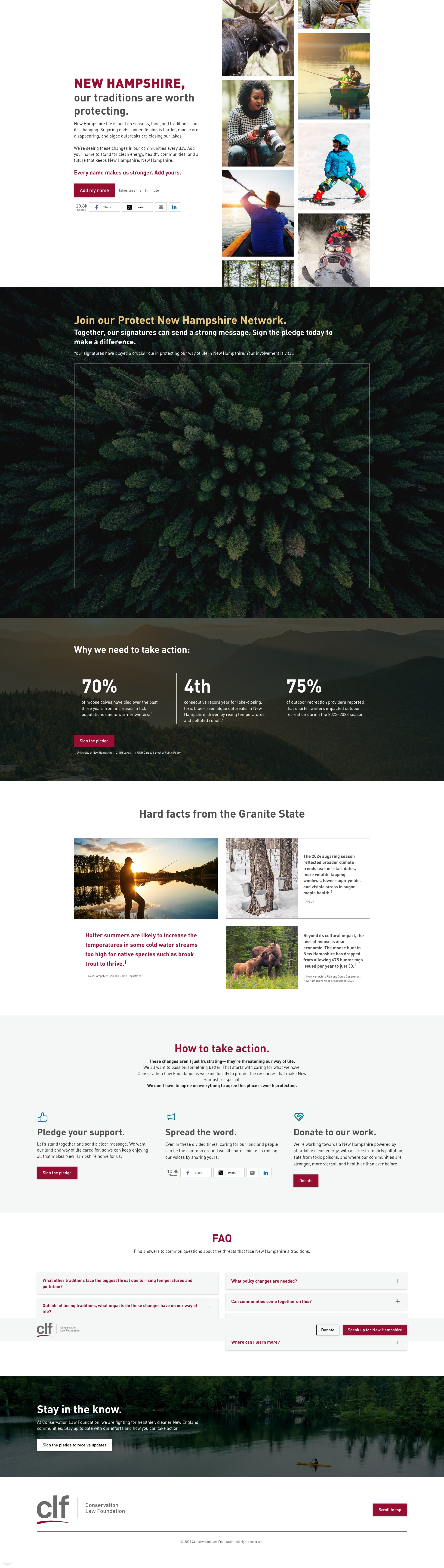 Screenshot of ourwaynh.org