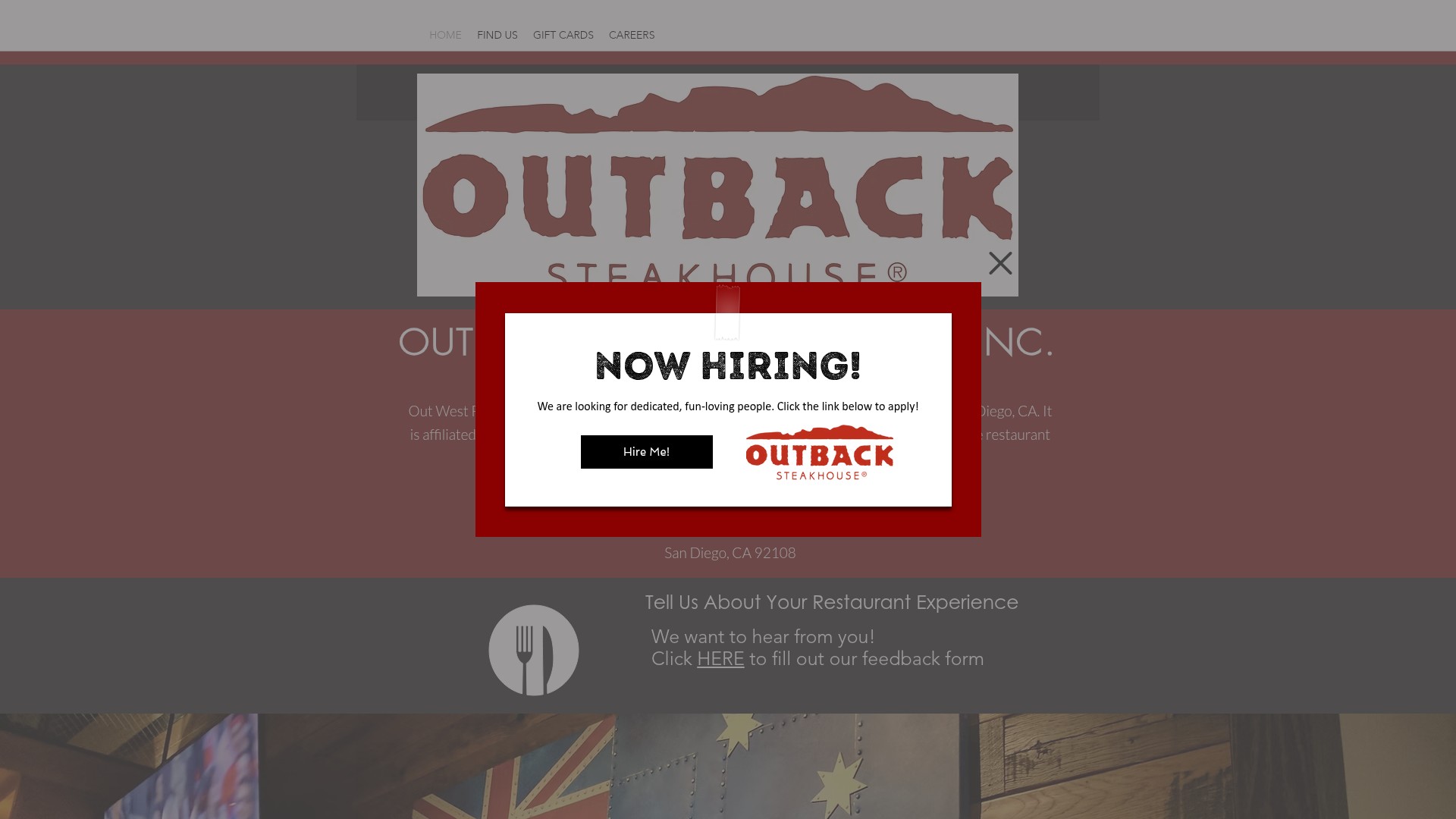 Screenshot of outwestrg.com