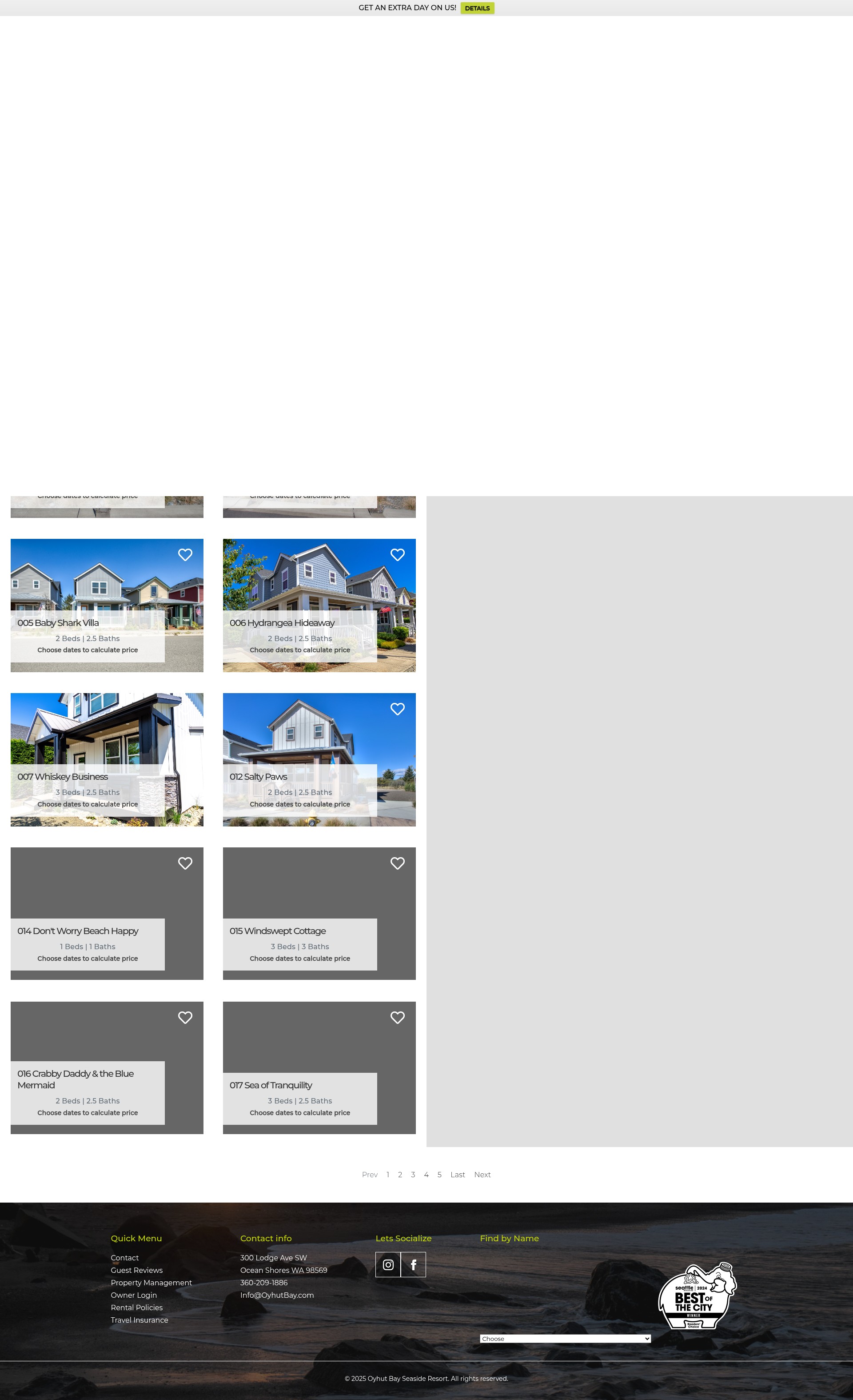Screenshot of oyhutbay.com