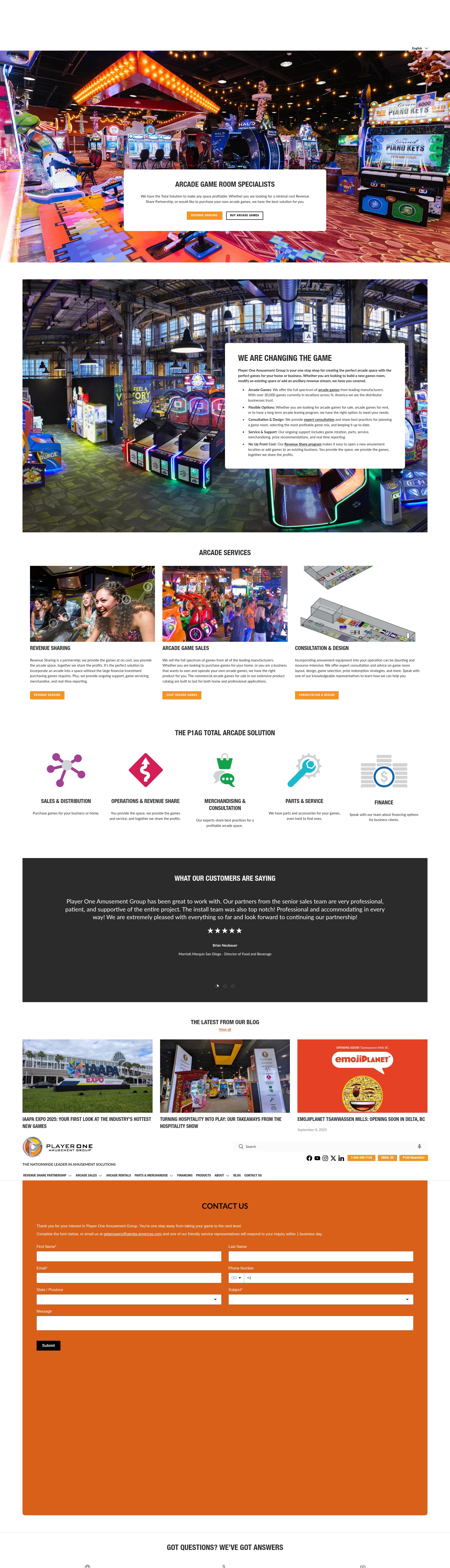 Screenshot of p1-ag.com