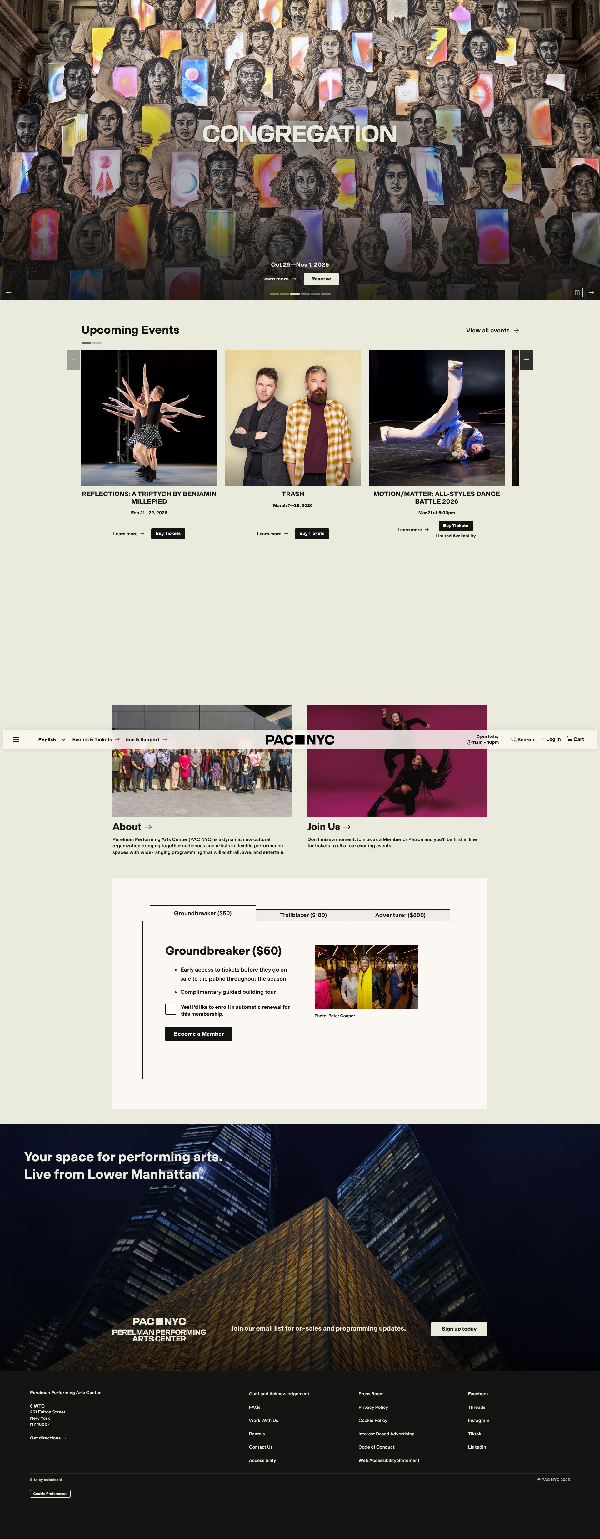 Screenshot of pacnyc.org
