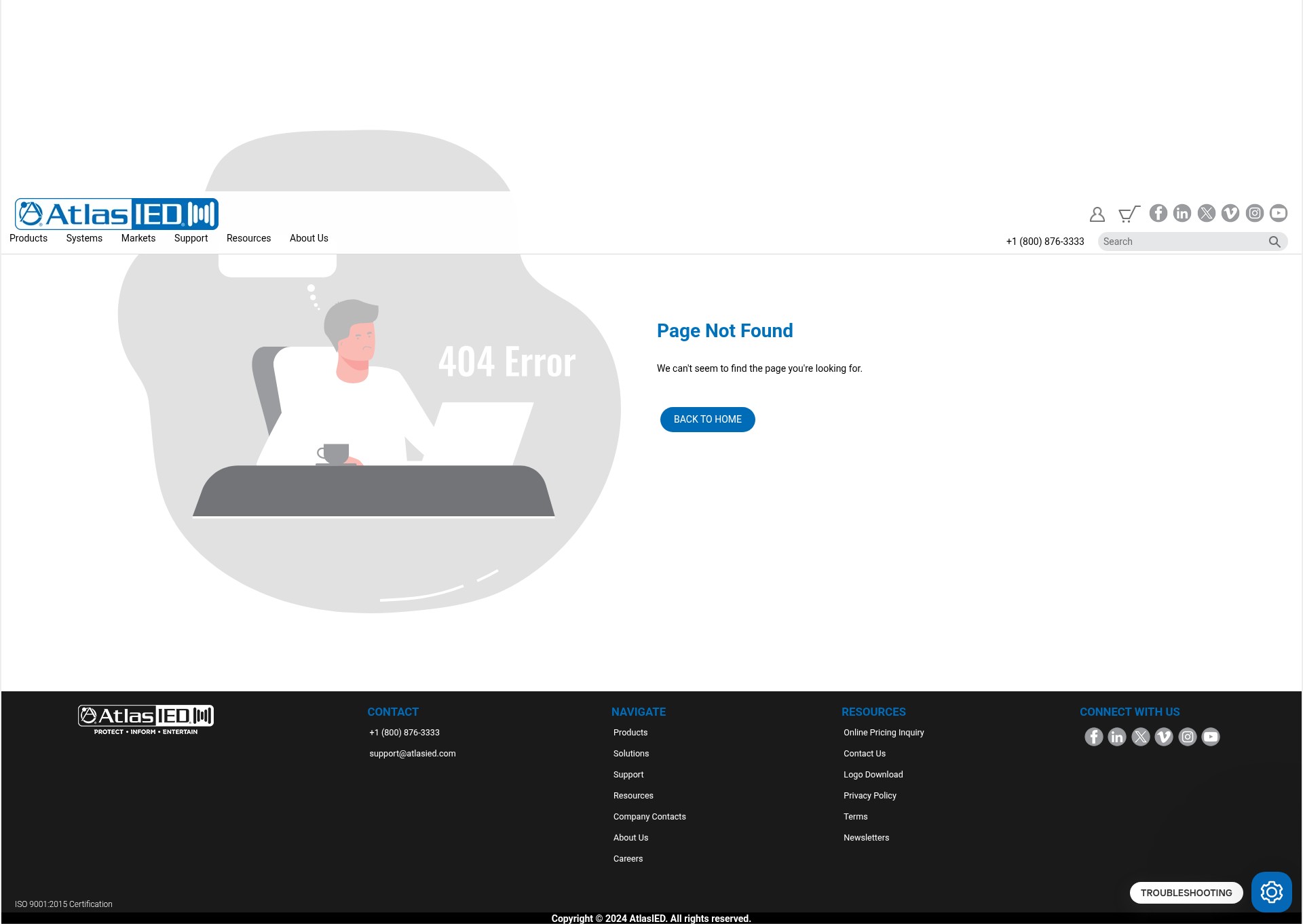 Screenshot of pages.atlasied.com