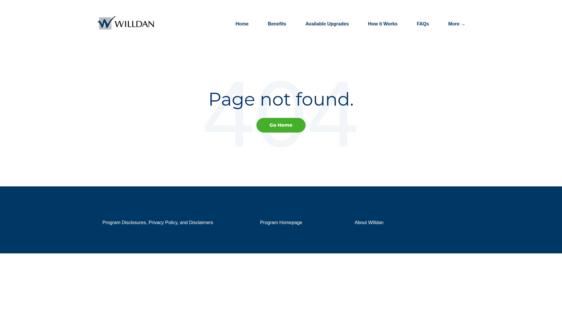 Screenshot of pages.willdan.com
