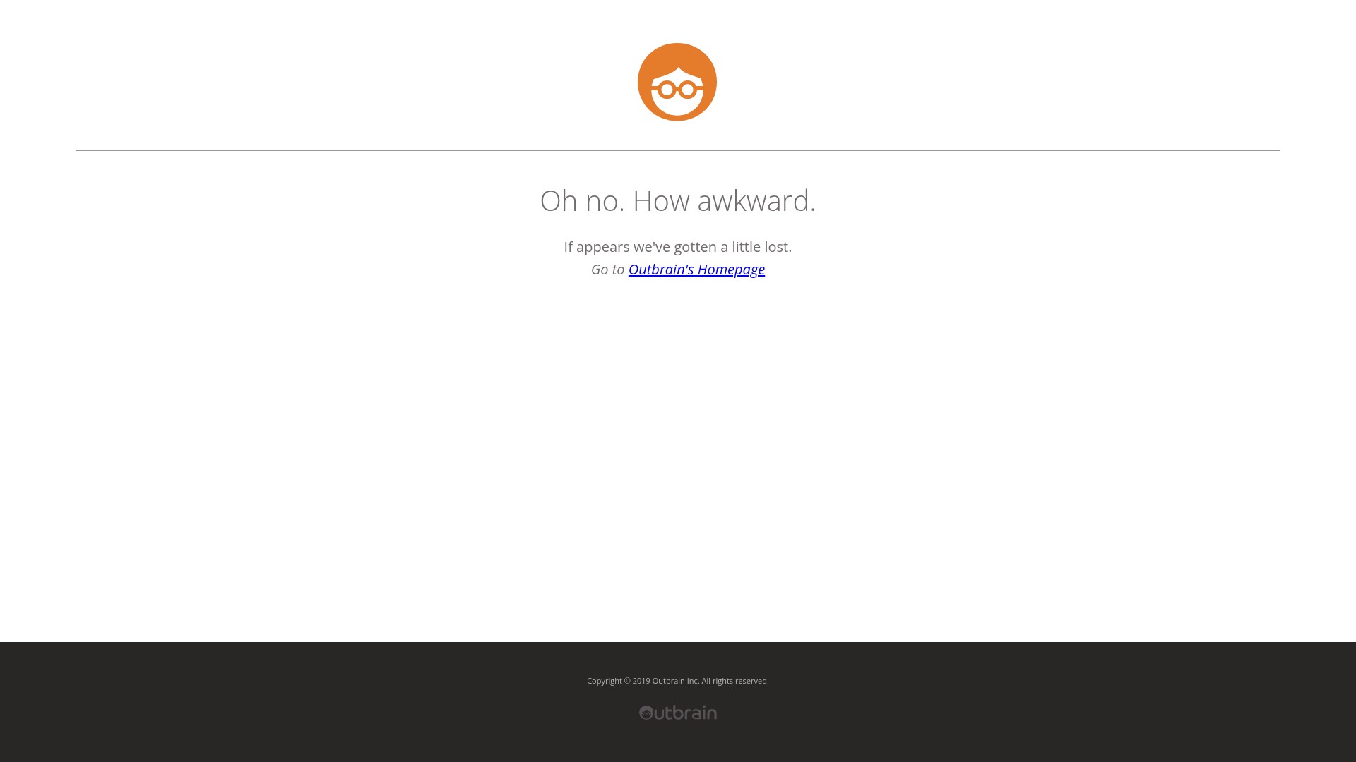 Screenshot of paid.outbrain.com