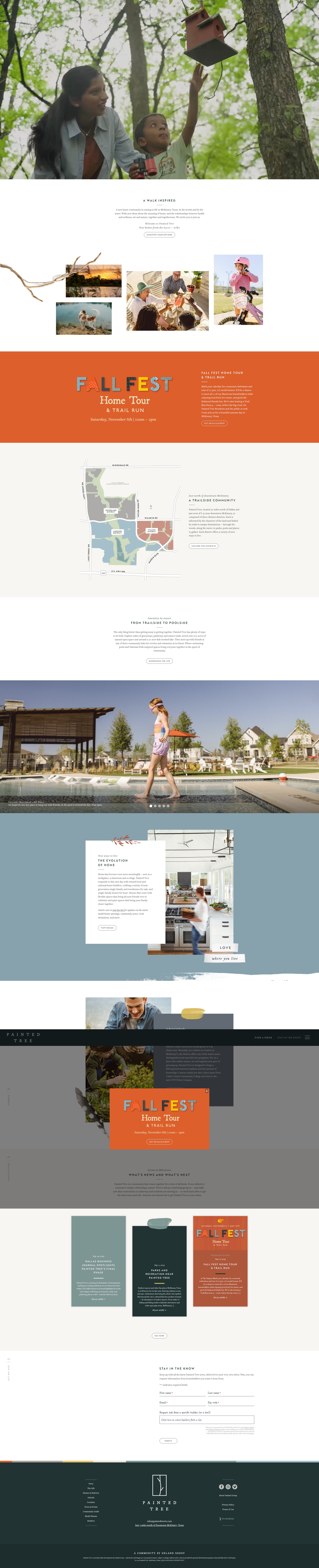 Screenshot of paintedtreetx.com