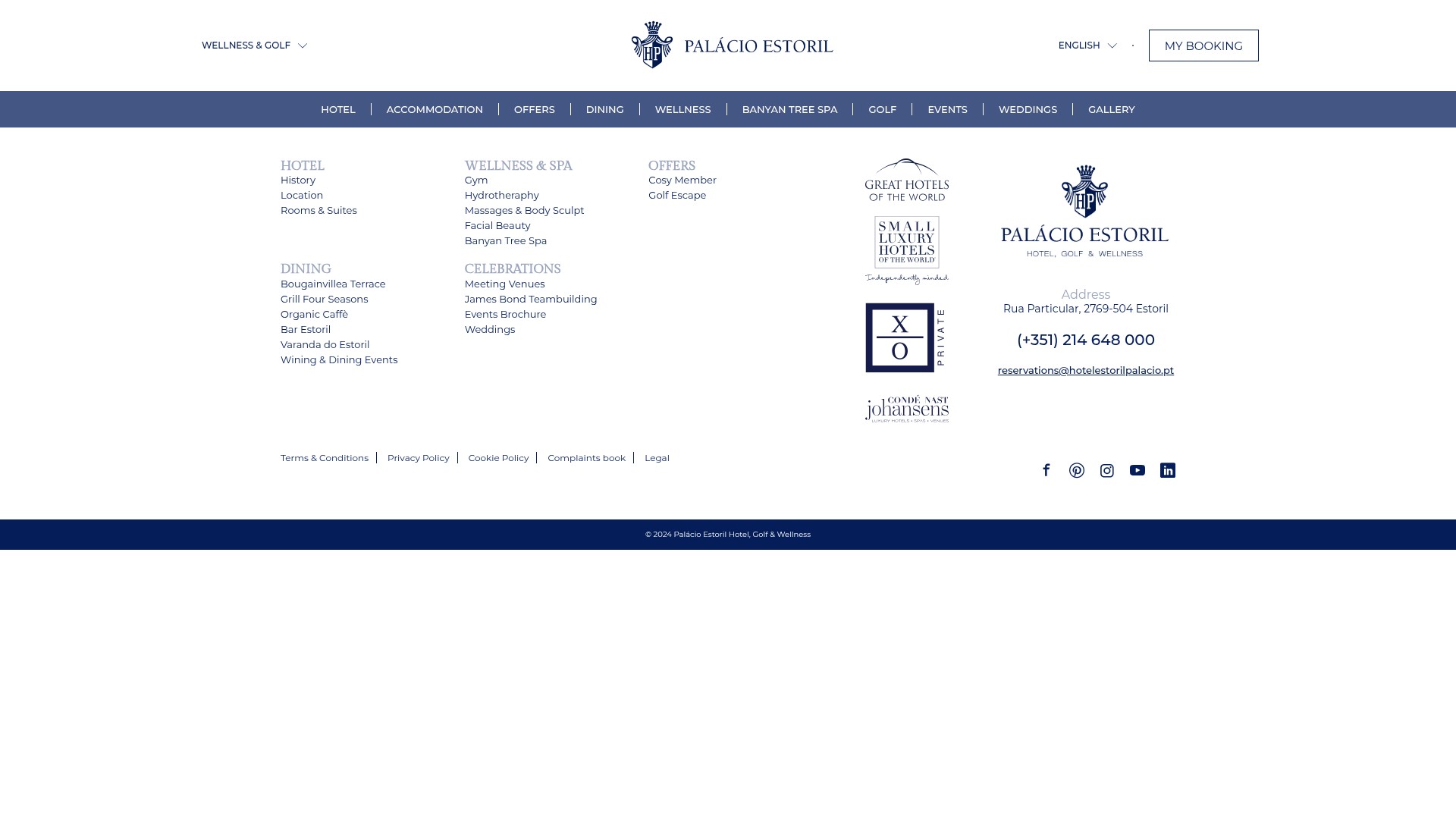 Screenshot of palacioestorilhotel.com