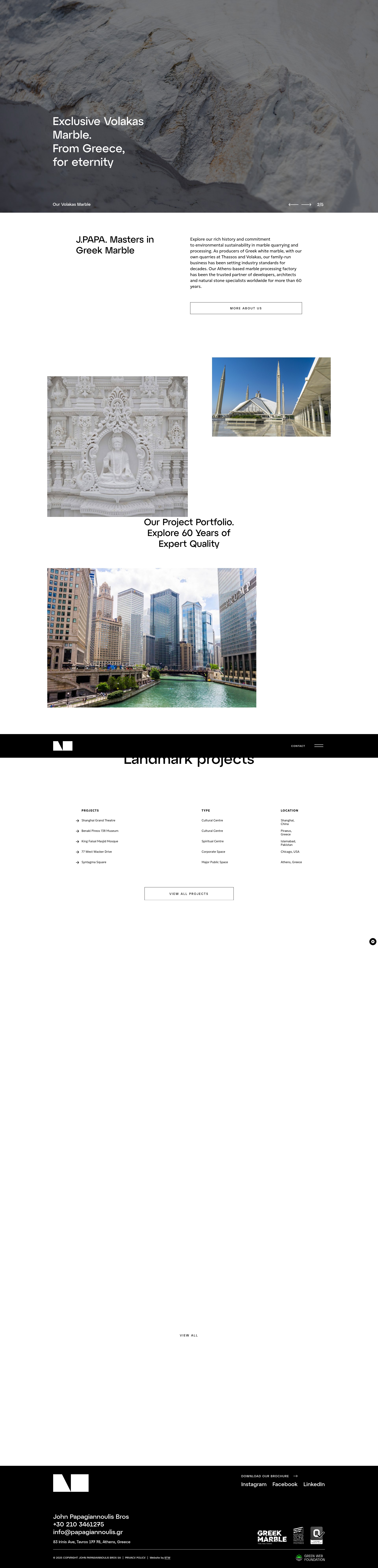 Screenshot of papagiannoulis.gr