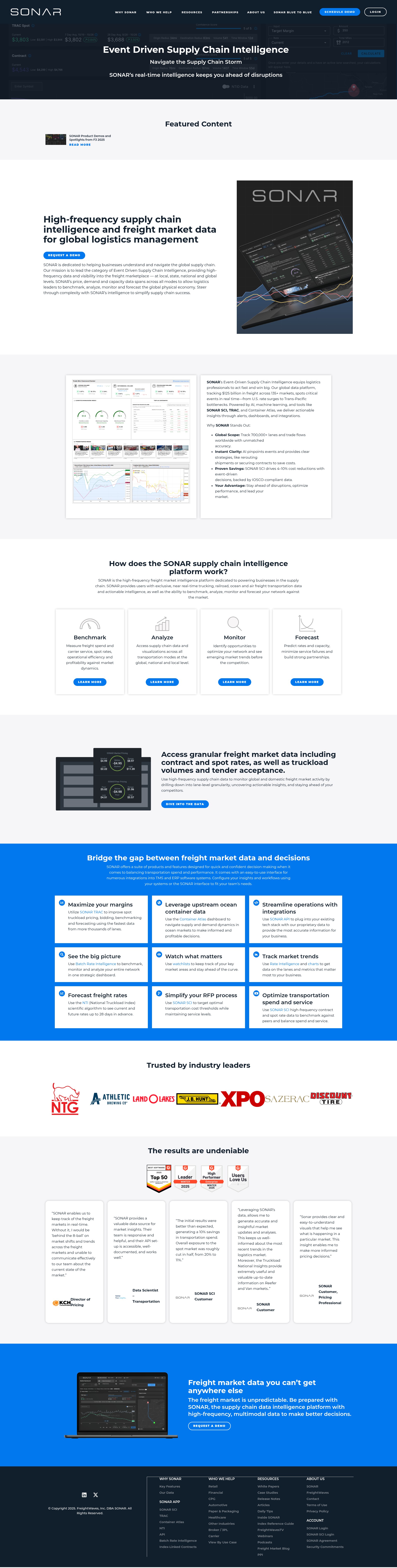 Screenshot of pardot.gosonar.com