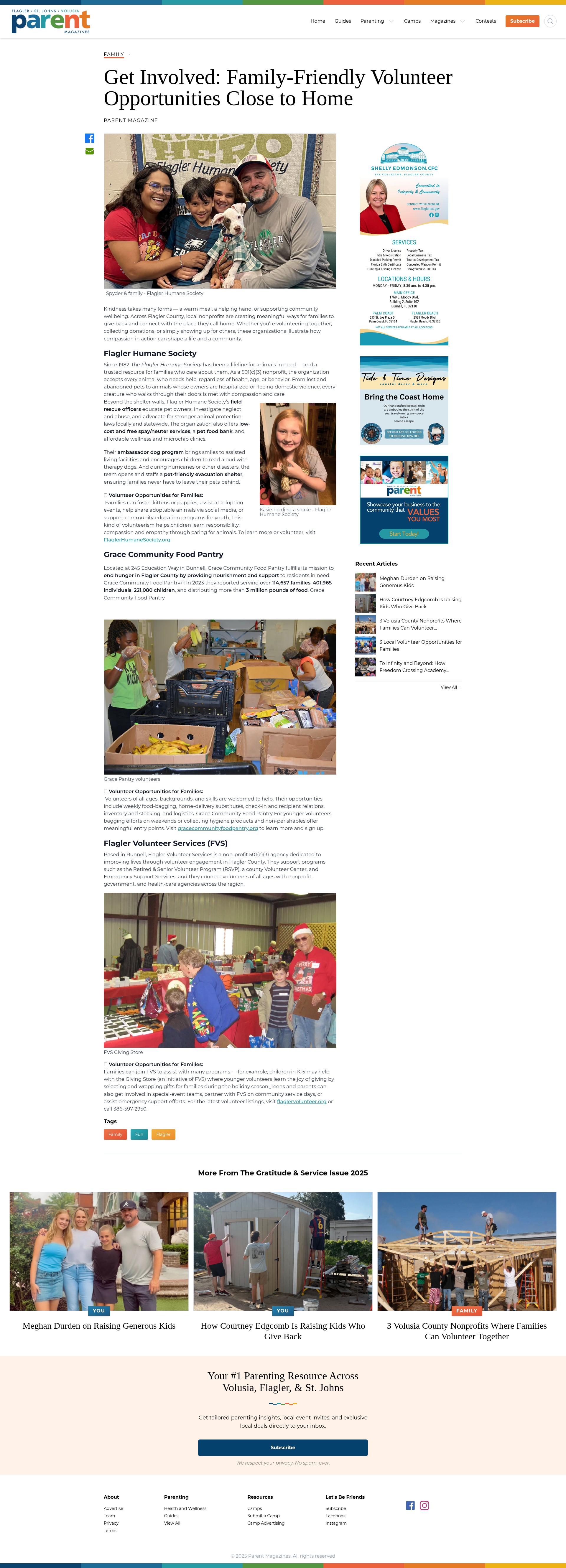 Screenshot of parentmagazinesflorida.com