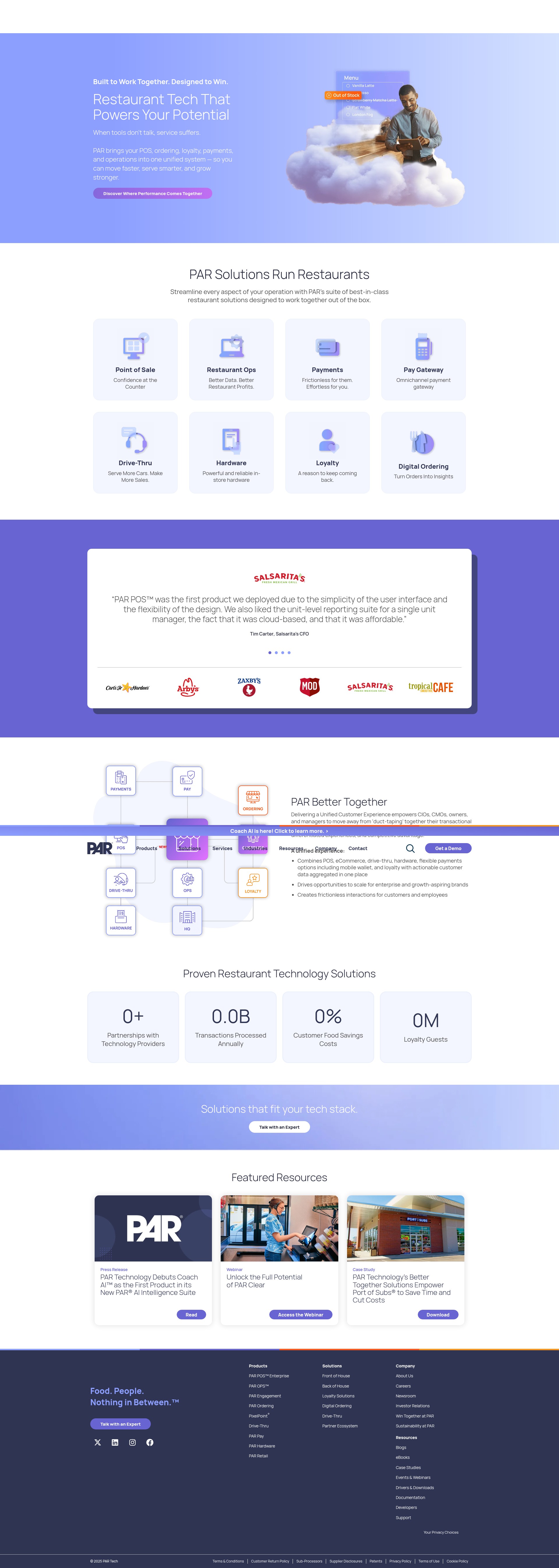 Screenshot of partech.com