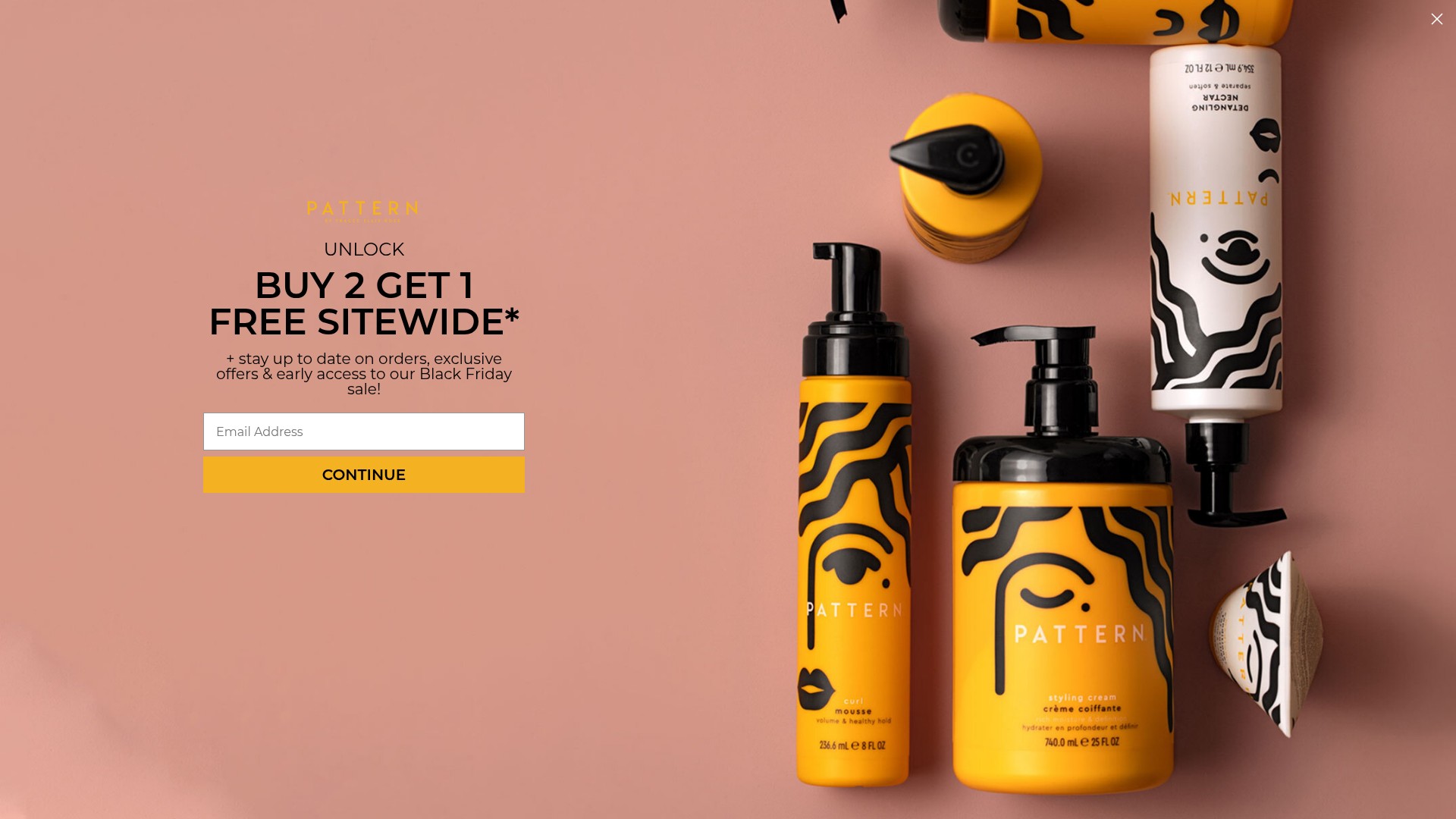Screenshot of patternbeauty.com