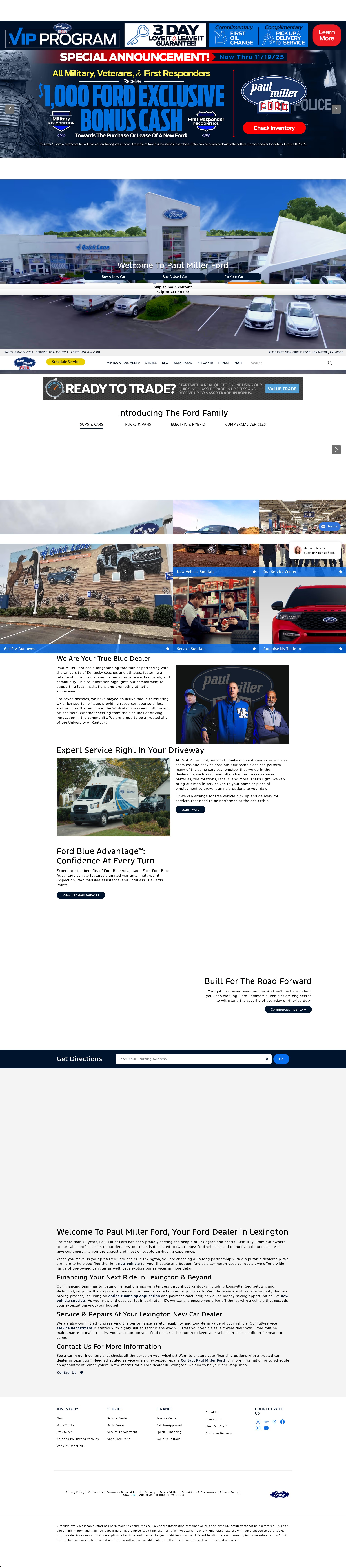 Screenshot of paulmillerford.com